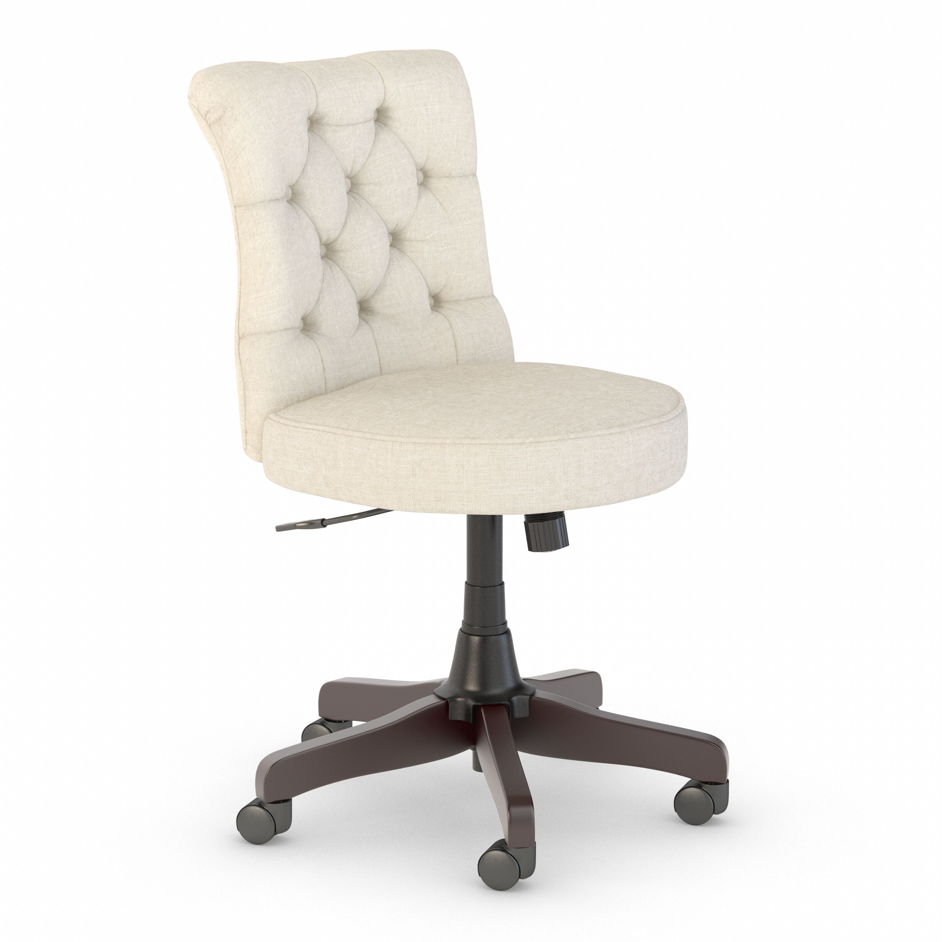 Shop Bush Business Furniture Arden Lane Mid Back Tufted Office Chair 02 CH2301CRF-03 #color_cream fabric