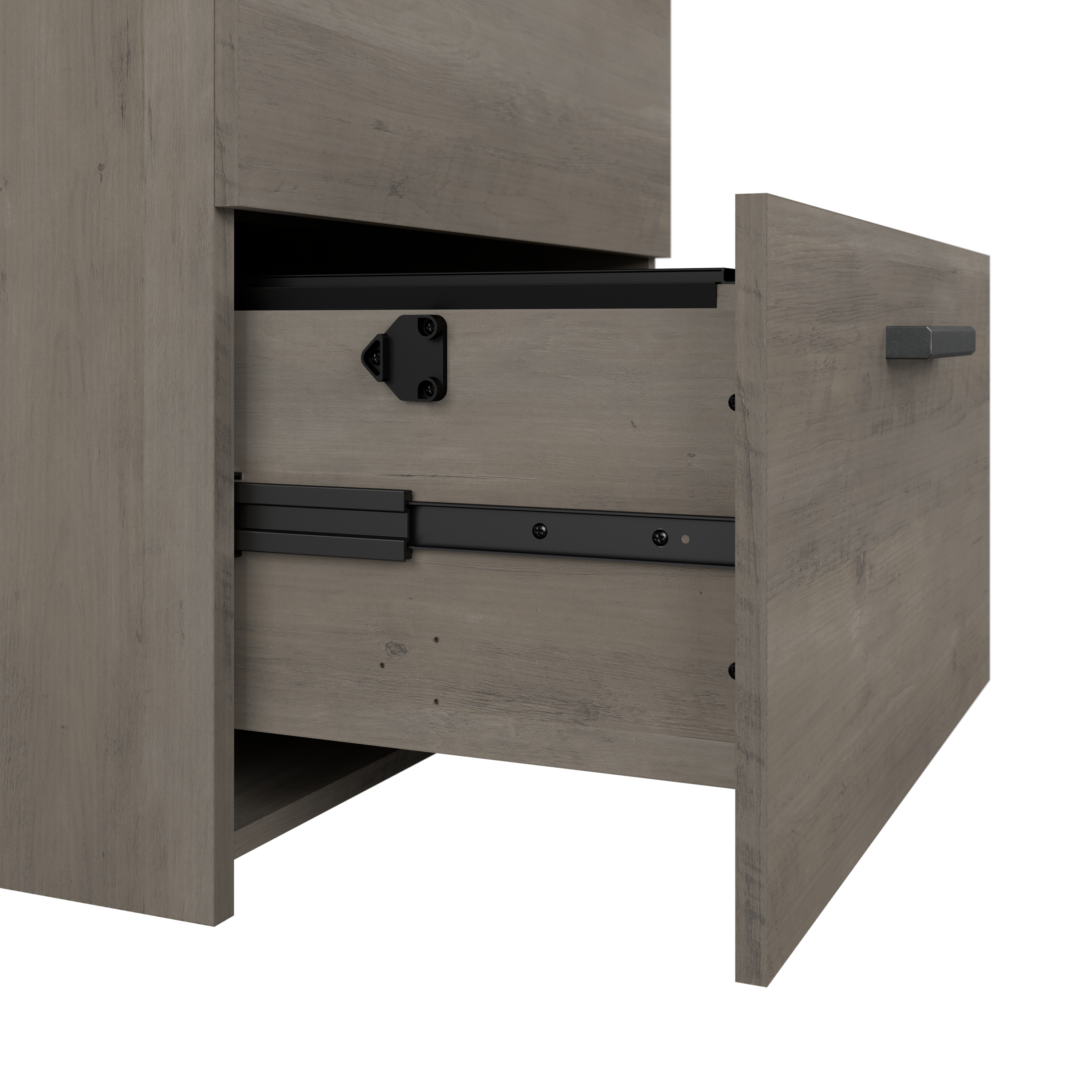 Shop Bush Furniture City Park 2 Drawer Lateral File Cabinet 03 CPF127DG-03 #color_driftwood gray