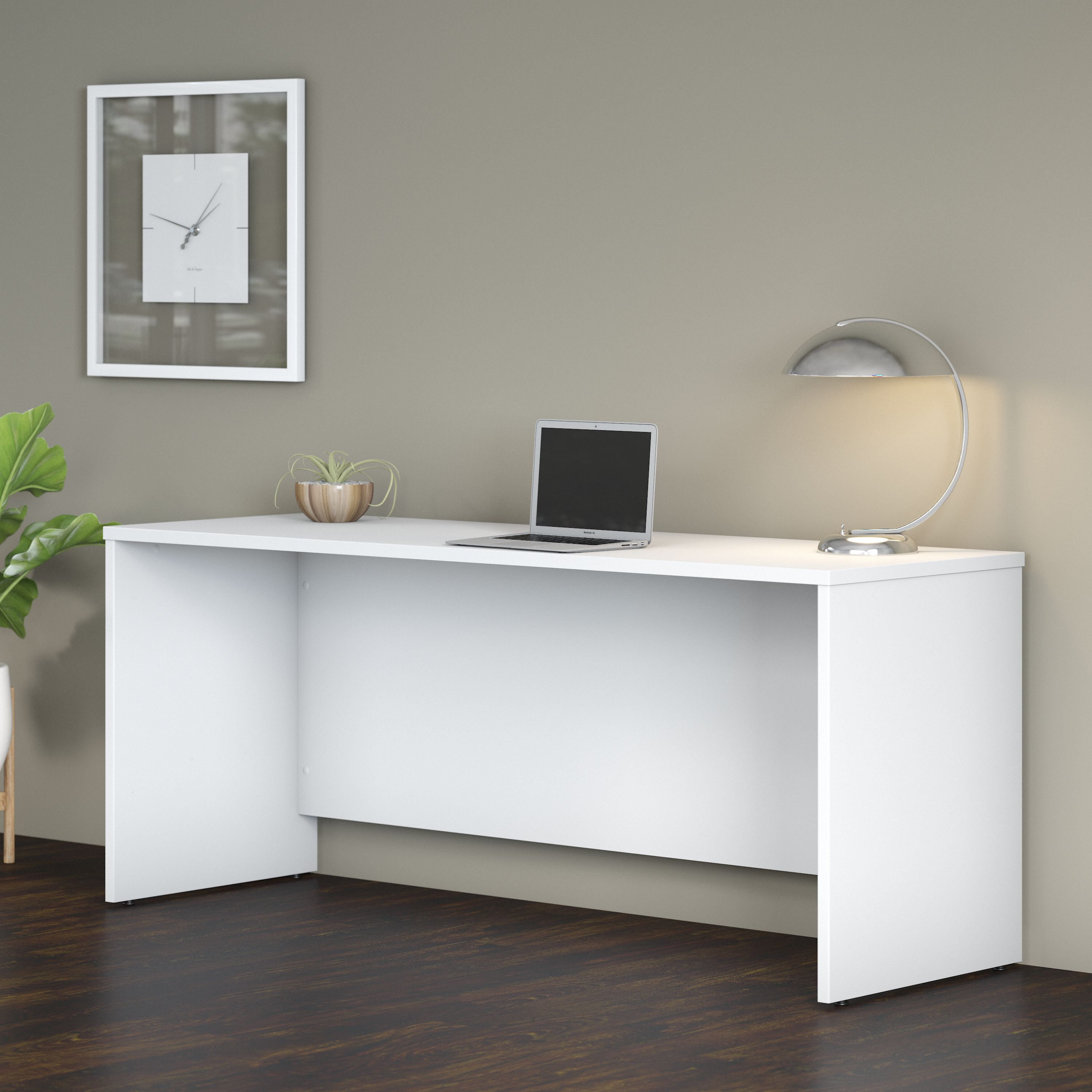 Shop Bush Business Furniture Studio C 72W x 24D Credenza Desk 01 SCD372WH #color_white