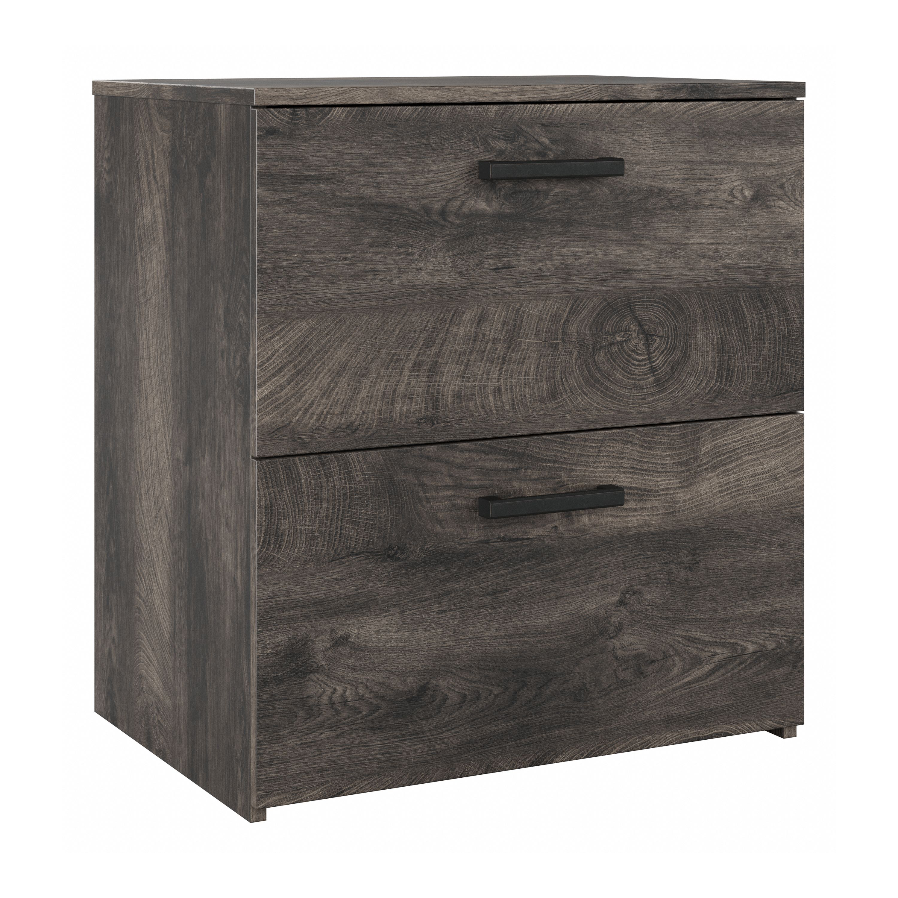 Shop Bush Furniture City Park 2 Drawer Lateral File Cabinet 02 CPF127GH-03 #color_dark gray hickory