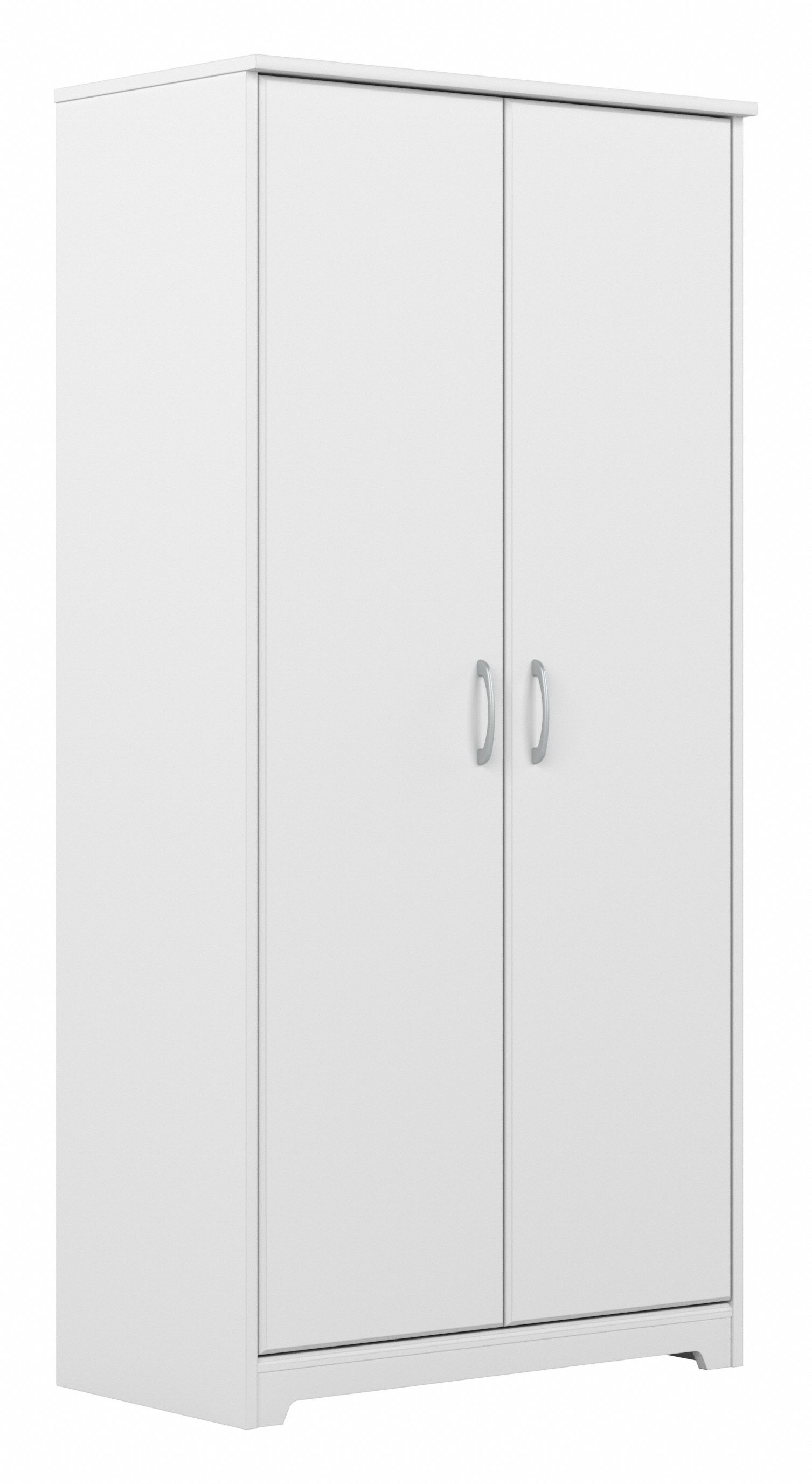 Shop Bush Furniture Cabot Tall Kitchen Pantry Cabinet with Doors 02 WC31999-Z #color_white