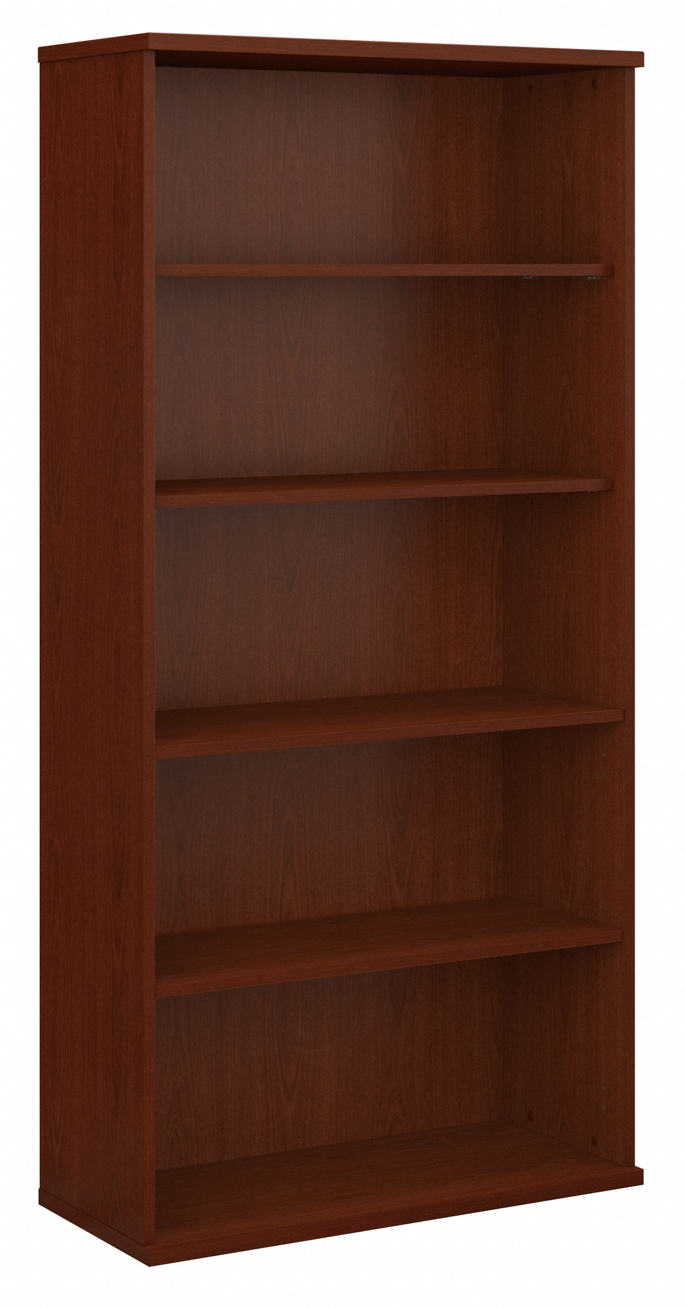 Shop Bush Business Furniture Series C 36W 5 Shelf Bookcase 02 WC36714 #color_mahogany