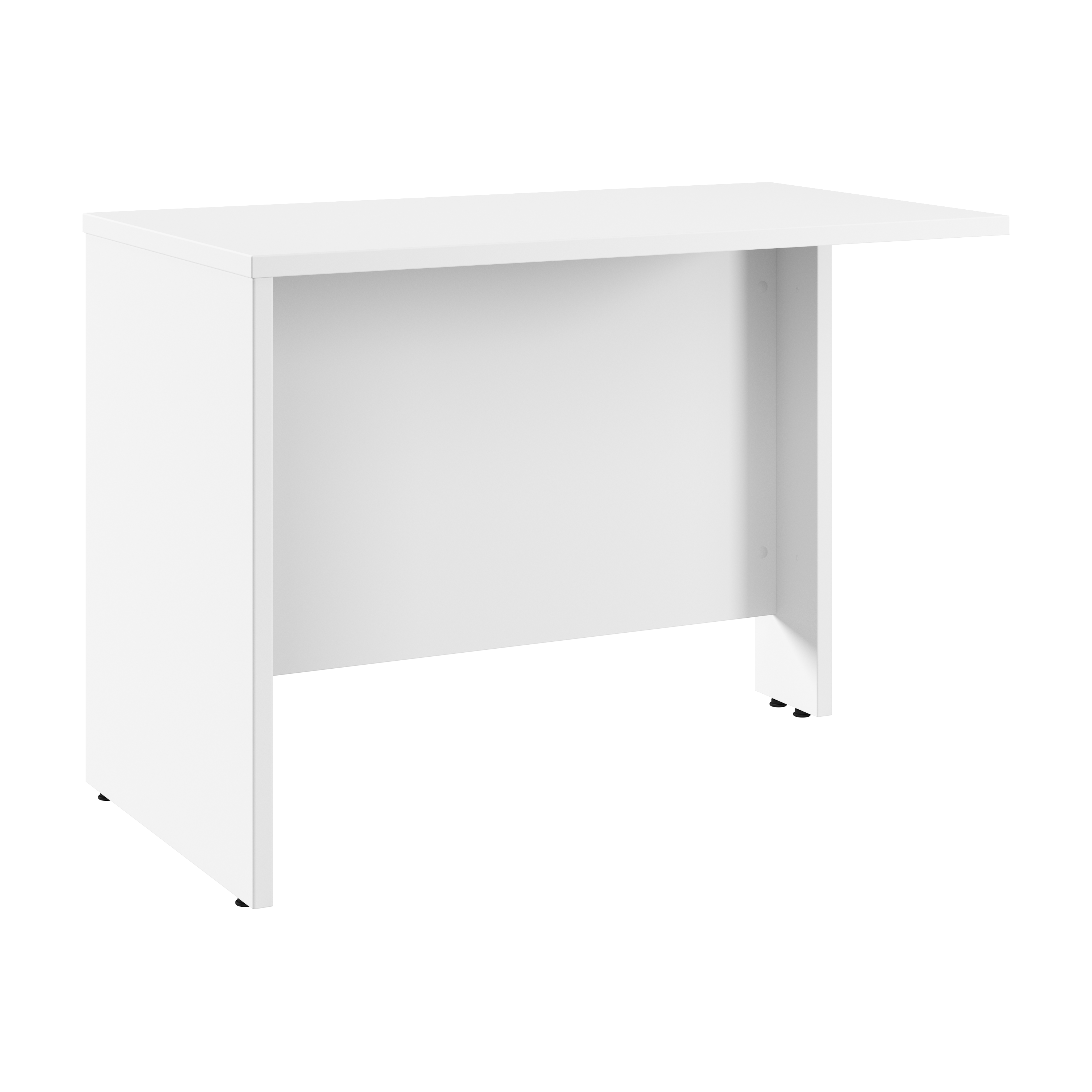 Shop Bush Business Furniture Hampton Heights 42W Desk Return 02 HHR142WH-Z #color_white