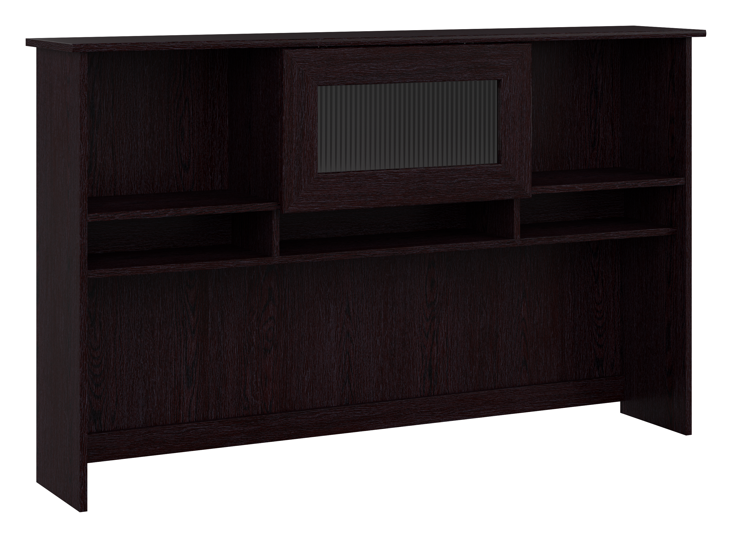 Shop Bush Furniture Cabot 60W Desk Hutch 02 WC31831 #color_espresso oak