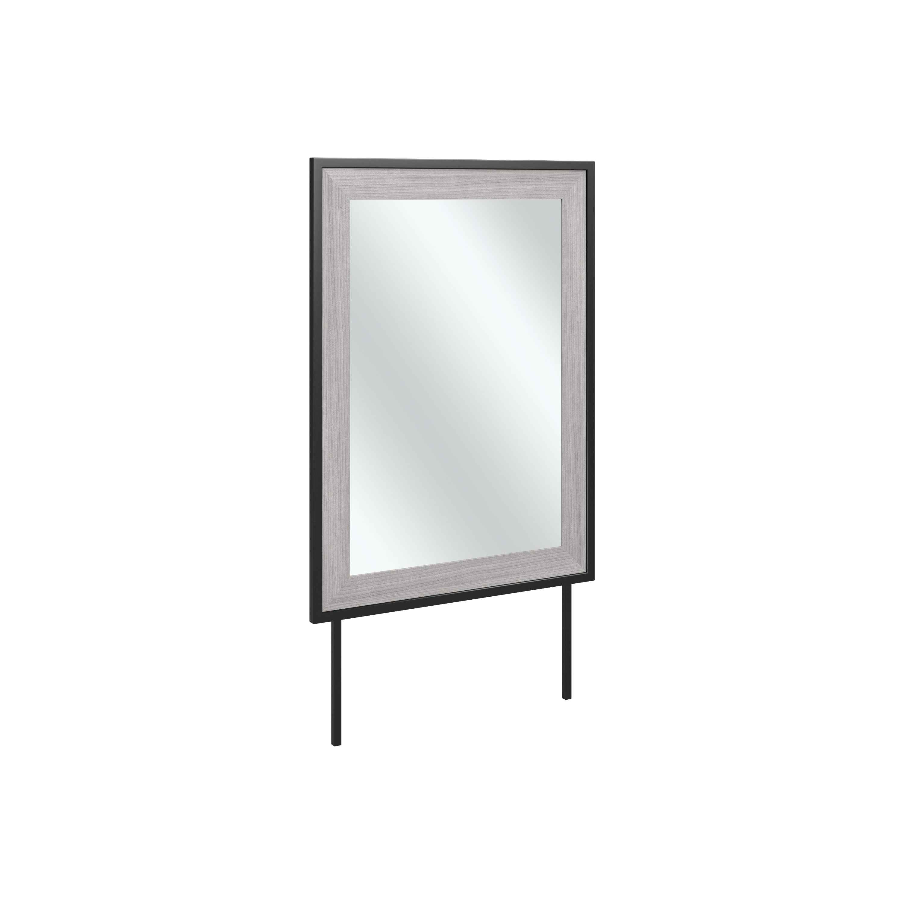 Shop Bush Furniture Atria Bedroom Mirror 02 ARA130PG #color_platinum gray