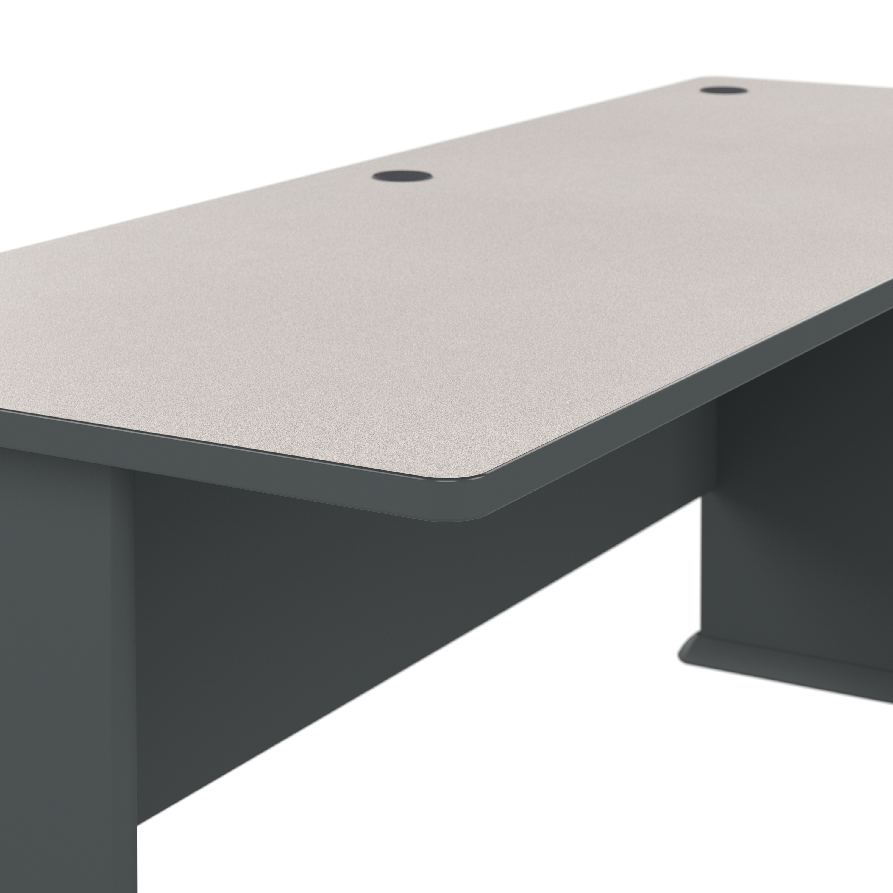 Shop Bush Business Furniture Series A 72W Desk 04 WC84872 #color_slate/white spectrum