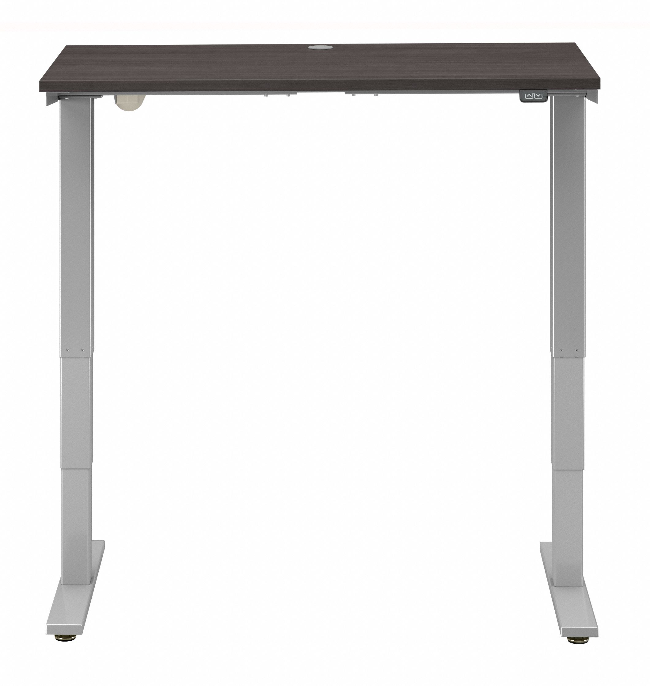Shop Bush Furniture Cabot 48W x 24D Electric Height Adjustable Standing Desk 03 WC31711K #color_storm gray
