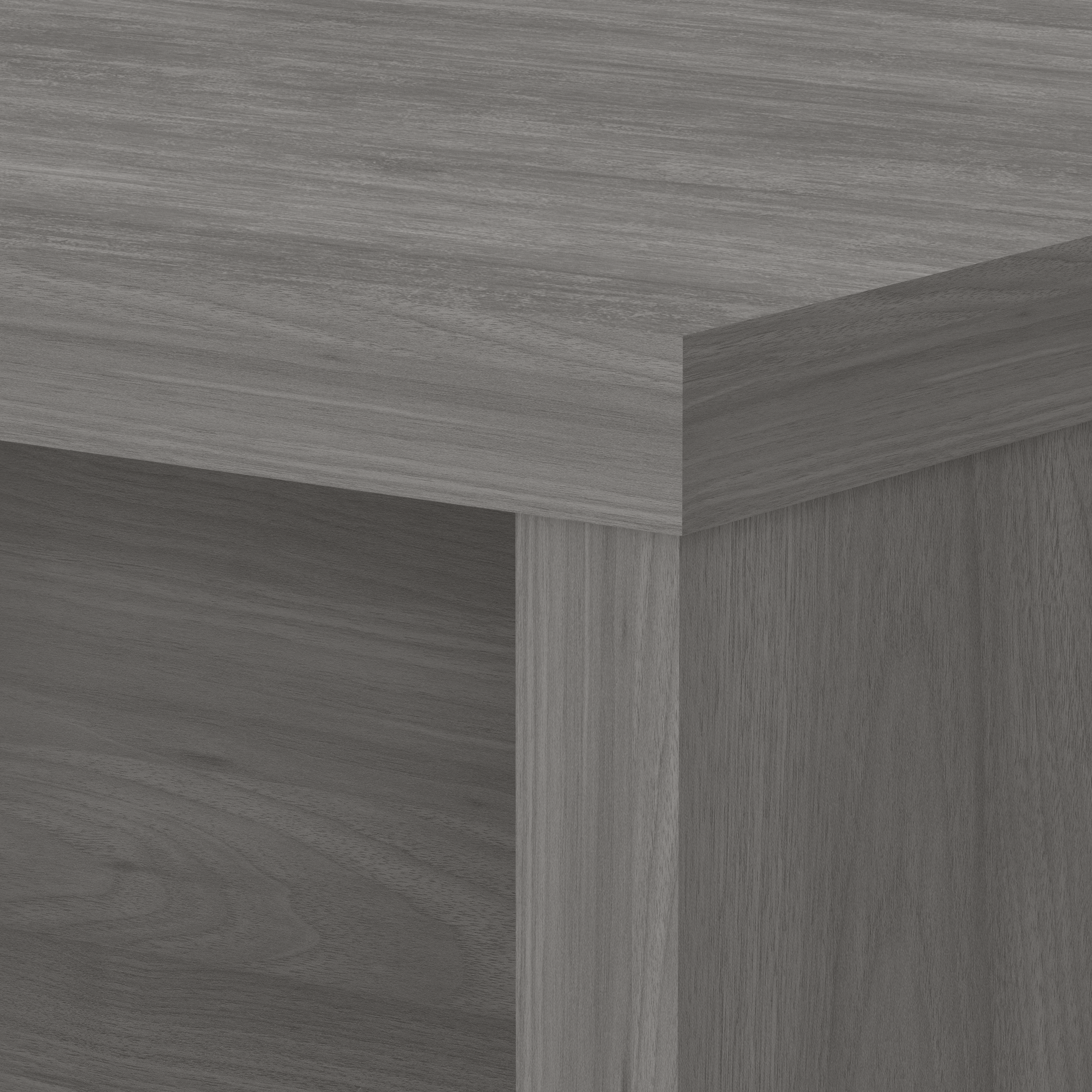 Shop Bush Business Furniture Echo 60W Bow Front Desk 04 KI60405-03 #color_modern gray