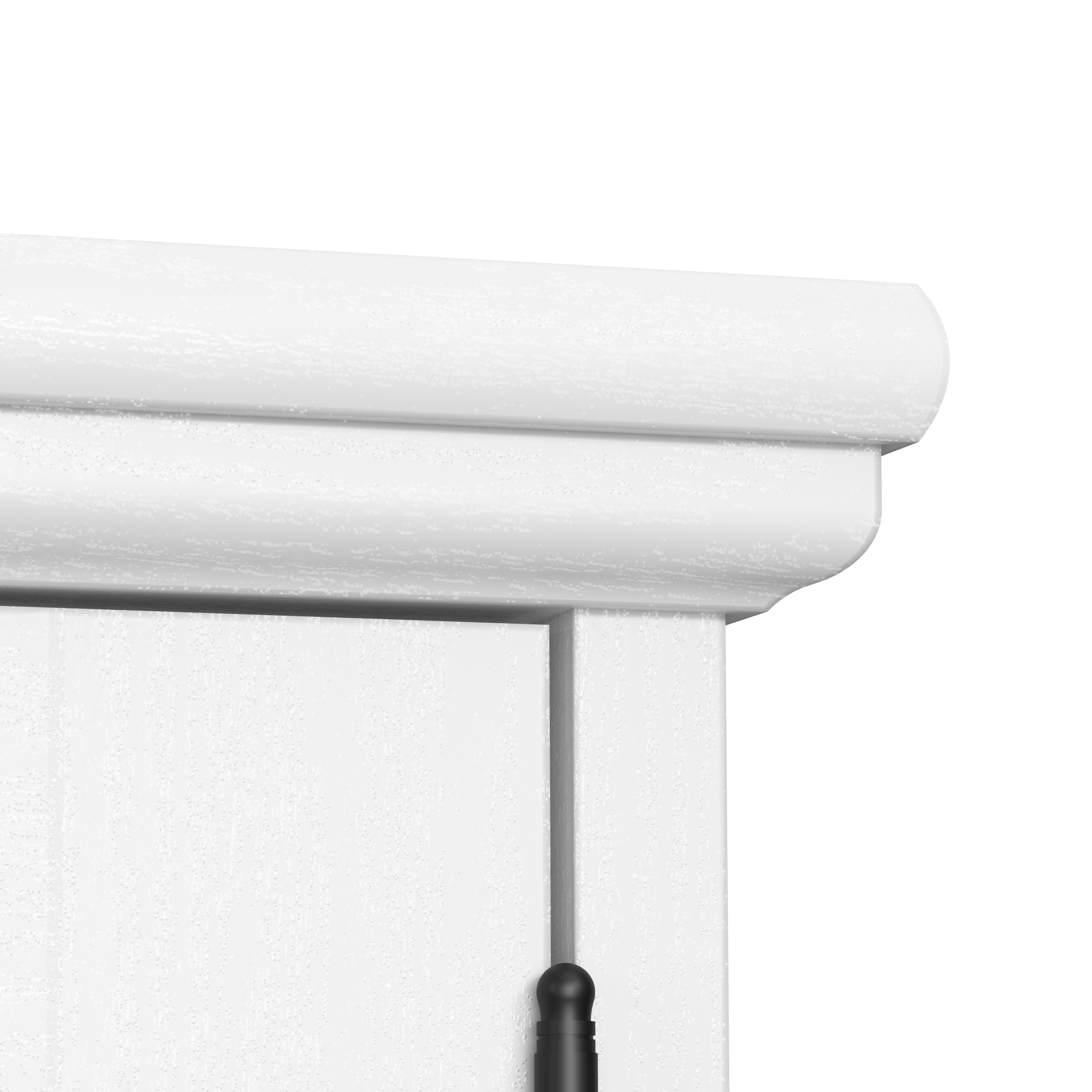 Shop Bush Furniture Westbrook 5 Shelf Bookcase with Glass Doors - Set of 2 09 WBK001WAS #color_white ash