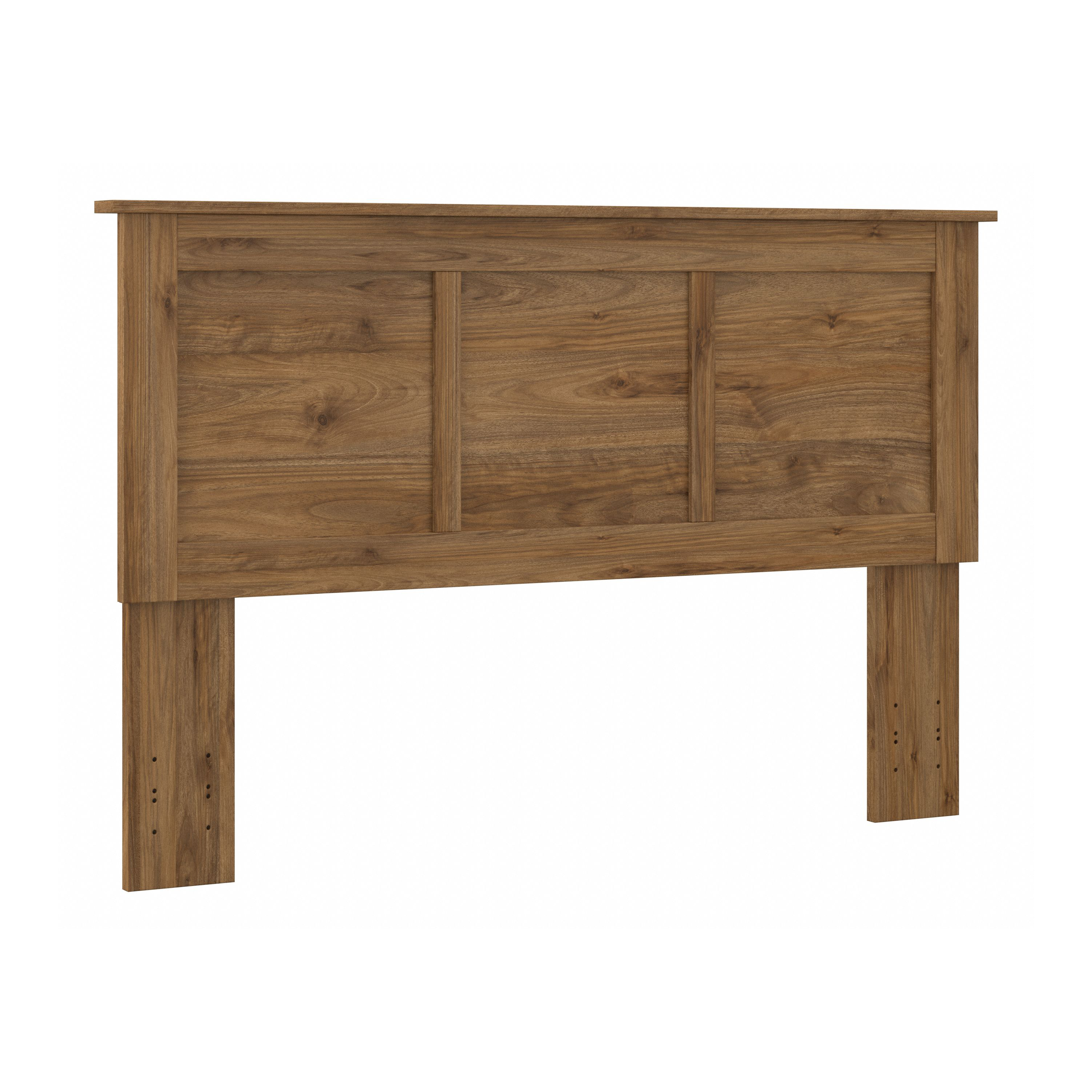 Shop Bush Furniture Somerset Full/Queen Size Headboard 02 STQ165FW #color_fresh walnut