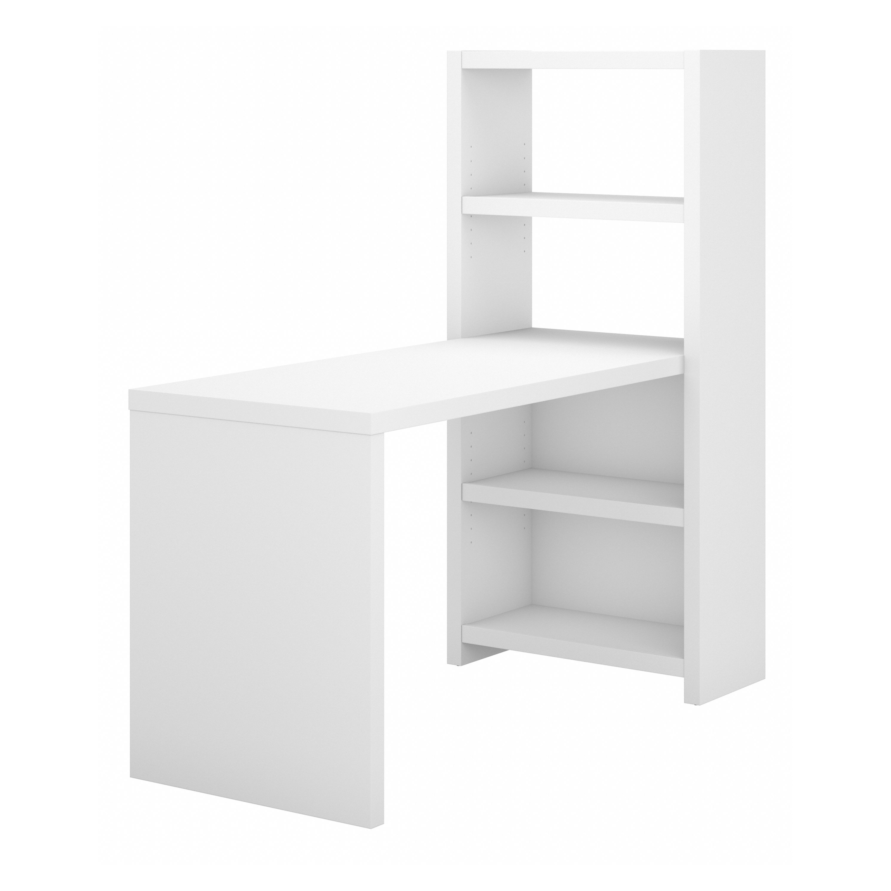 Shop Bush Business Furniture Echo 56W Craft Table 02 ECH023PW #color_pure white
