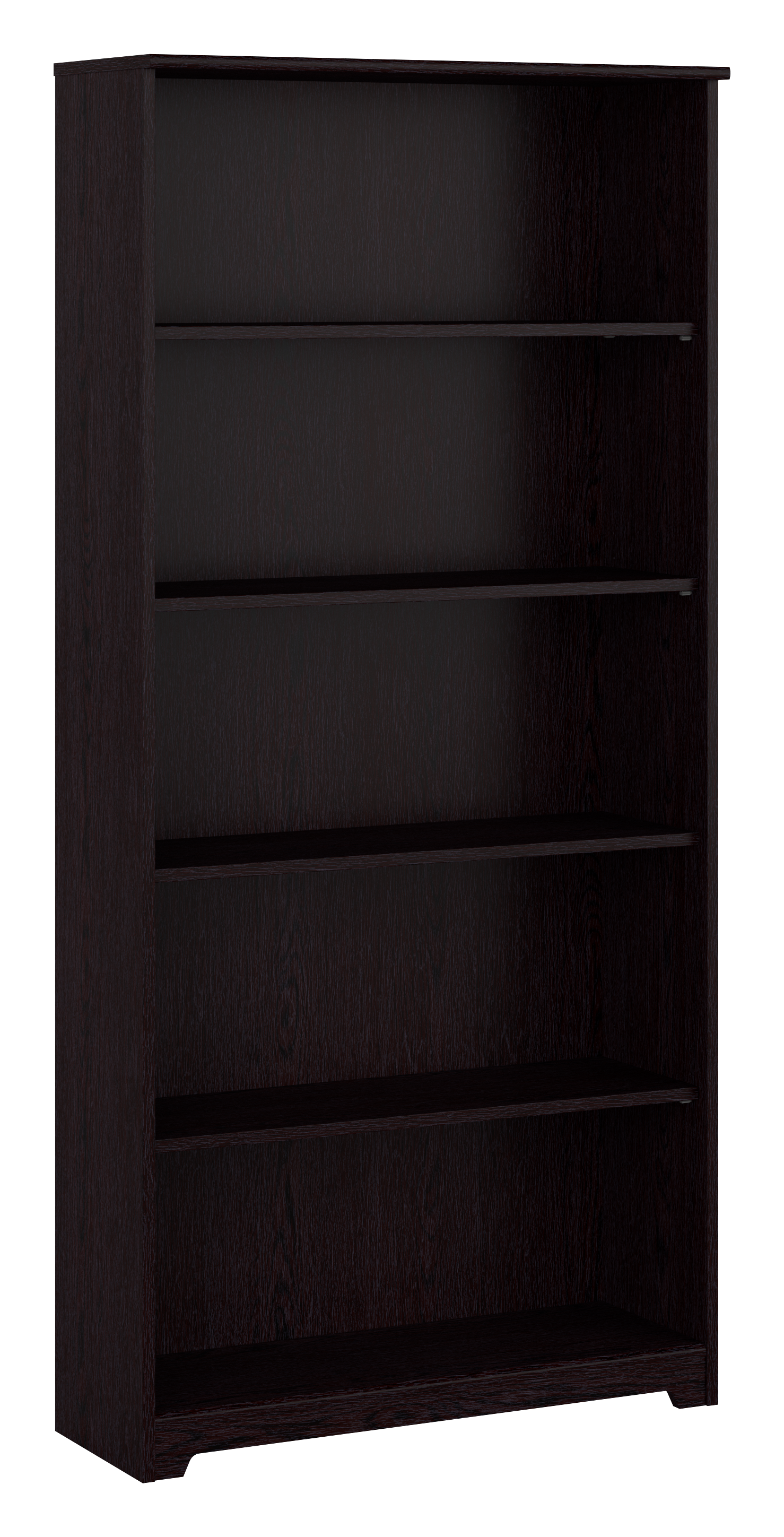 Shop Bush Furniture Cabot Tall 5 Shelf Bookcase 02 WC31866 #color_espresso oak