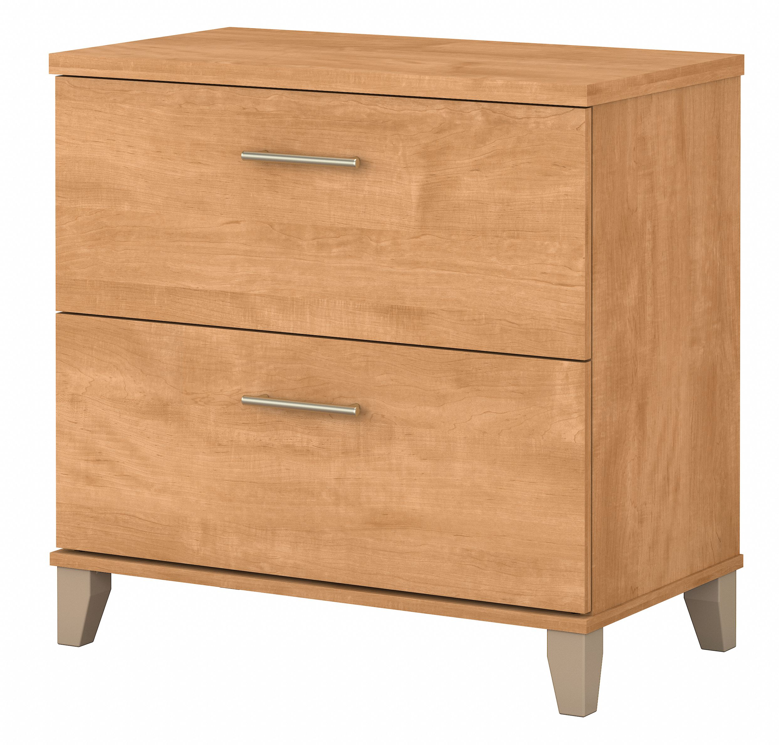 Shop Bush Furniture Somerset 2 Drawer Lateral File Cabinet 02 WC81480 #color_maple cross