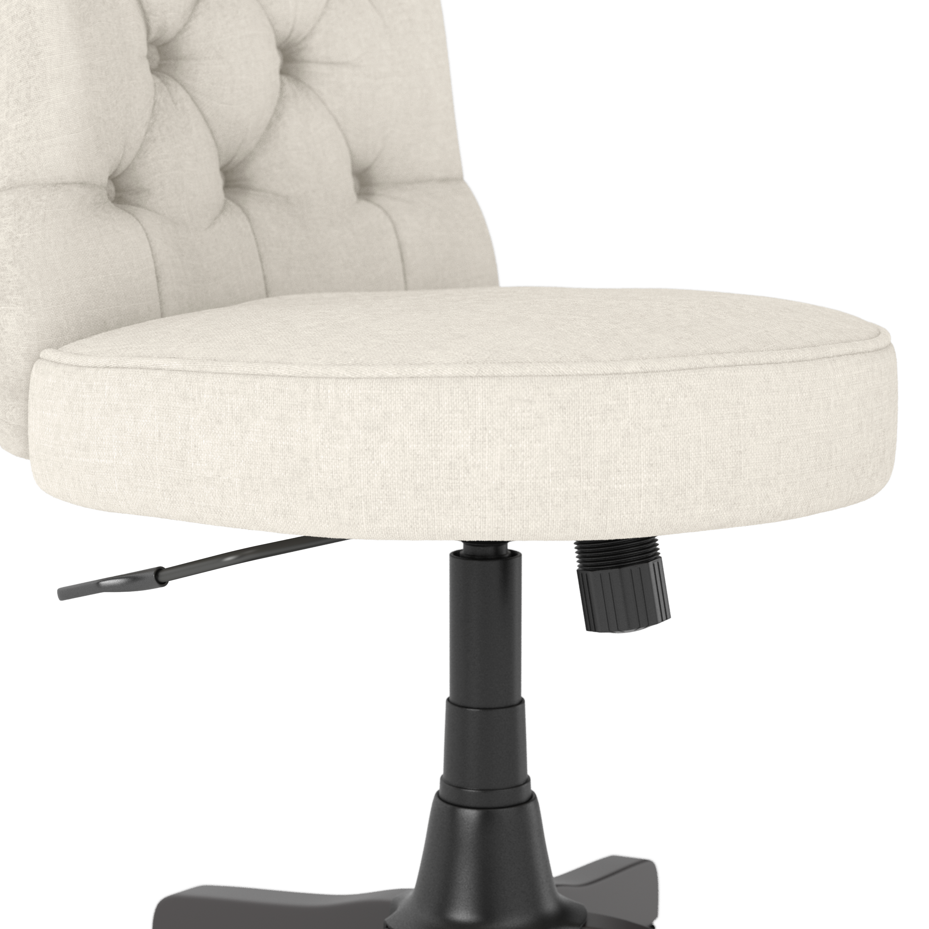 Shop Bush Business Furniture Arden Lane Mid Back Tufted Office Chair 04 CH2301CRF-03 #color_cream fabric
