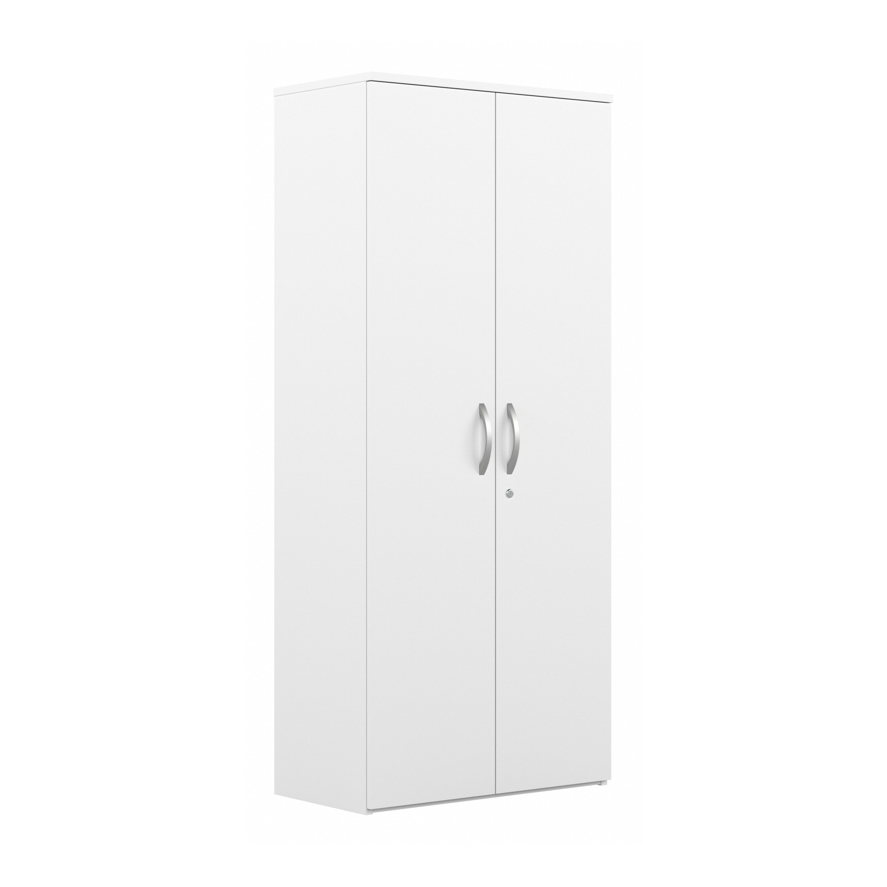 Shop Bush Business Furniture Studio C 29W Tall 2 Door Storage Cabinet 02 SCS129WH #color_white