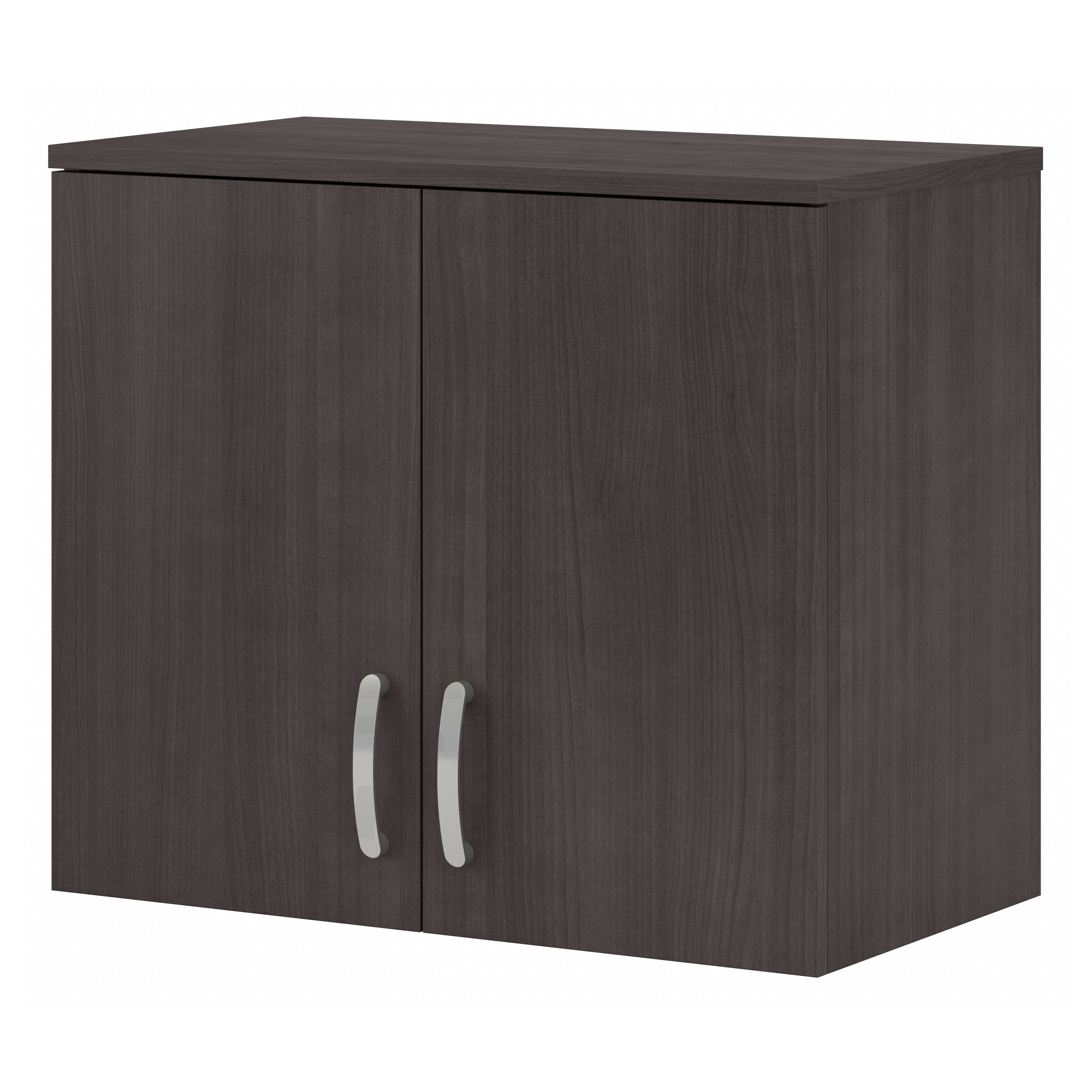 Shop Bush Business Furniture Universal Garage Wall Cabinet with Doors and Shelves 02 GAS428SG-Z #color_storm gray