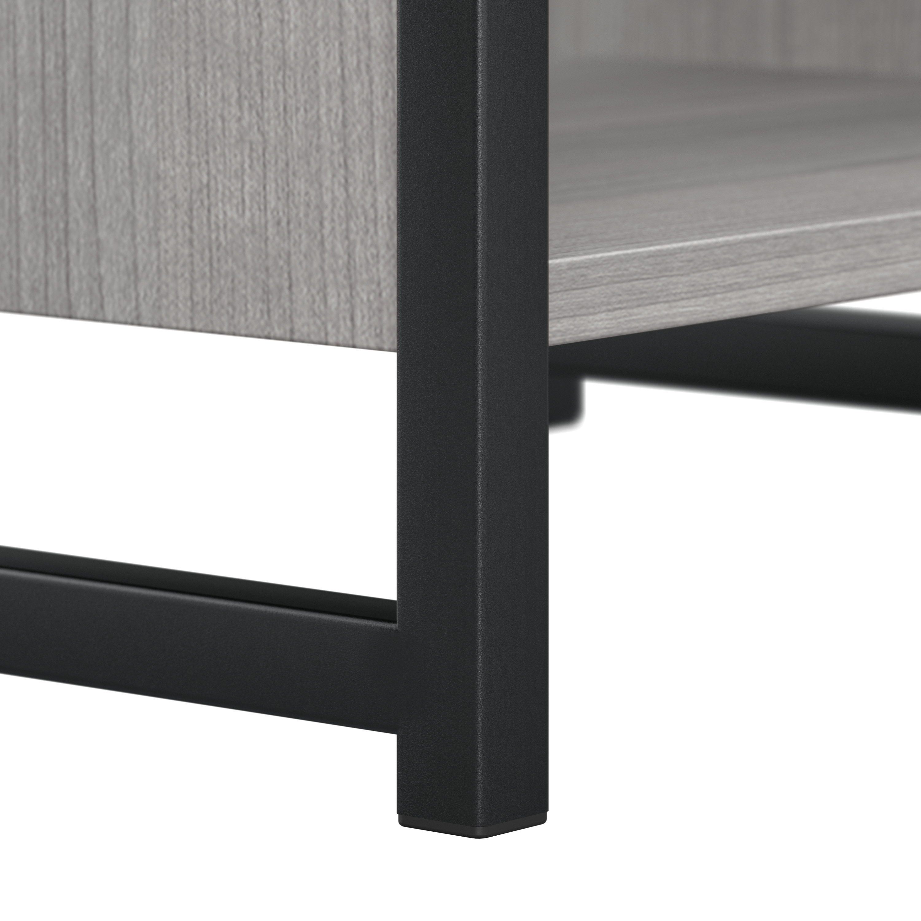 Shop Bush Furniture Atria 6 Drawer Dresser with Mirror 05 ATR015PG #color_platinum gray