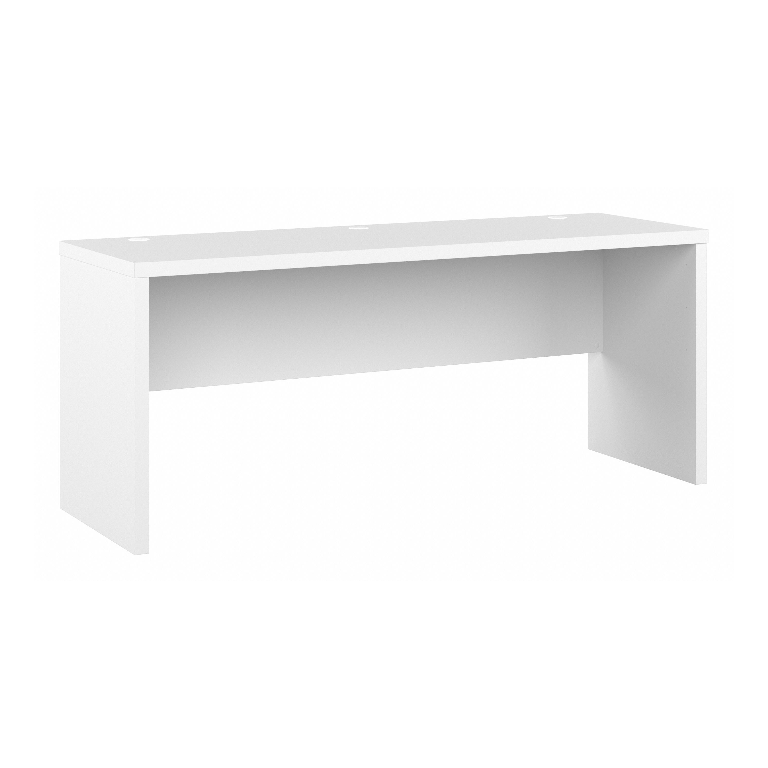 Shop Bush Business Furniture Echo 72W Computer Desk 02 KI60110-03 #color_pure white
