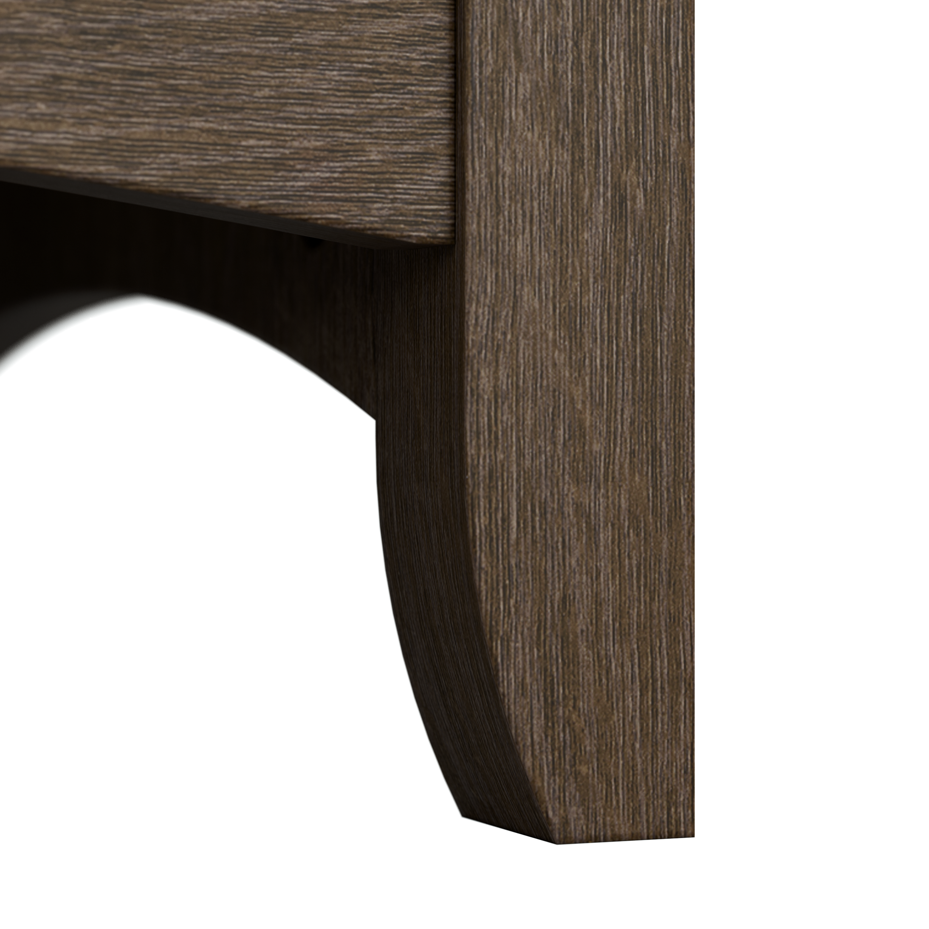 Shop Bush Furniture Salinas 60W L Shaped Desk with Storage 05 SAD160ABR-03 #color_ash brown