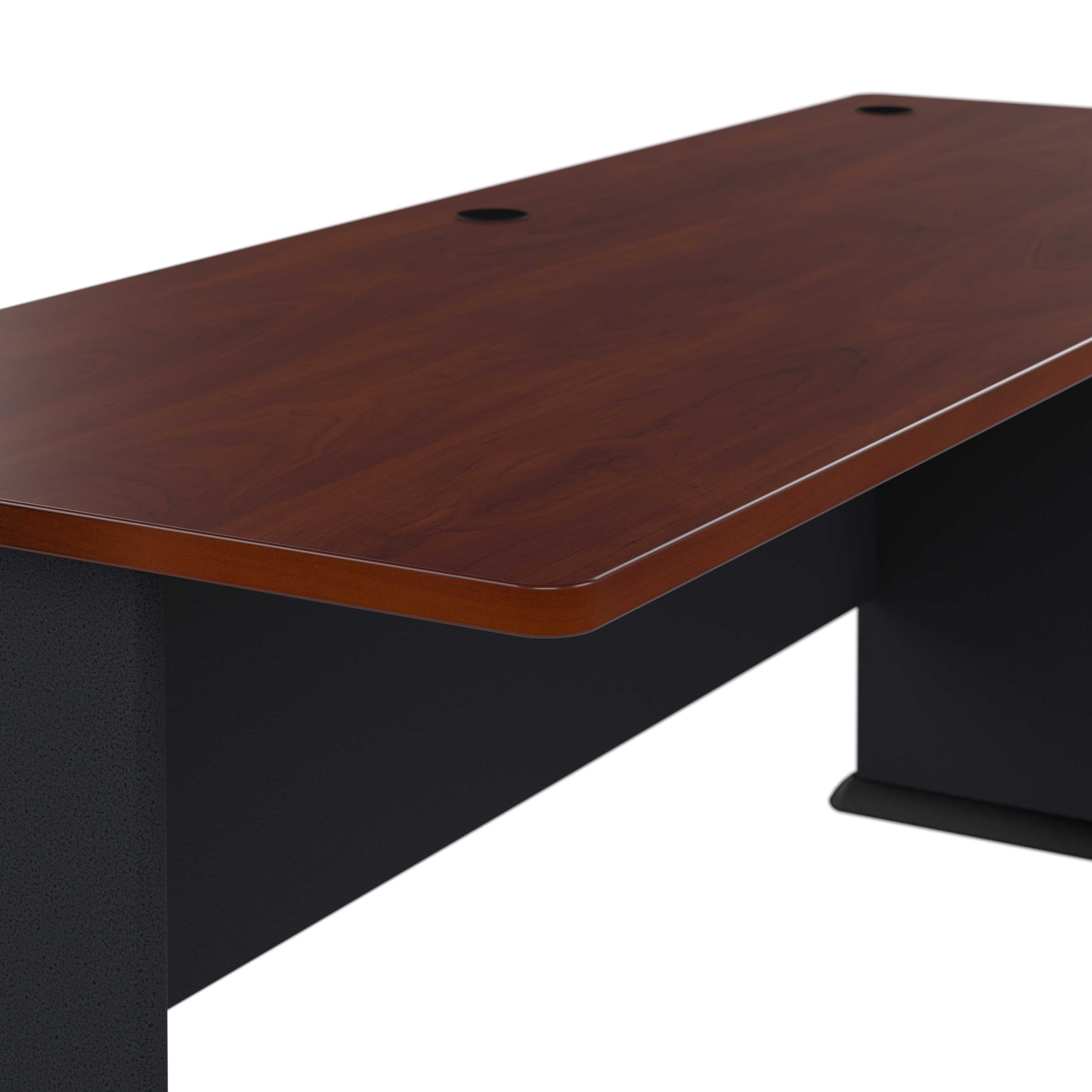 Shop Bush Business Furniture Series A 72W Desk 04 WC57472 #color_natural cherry