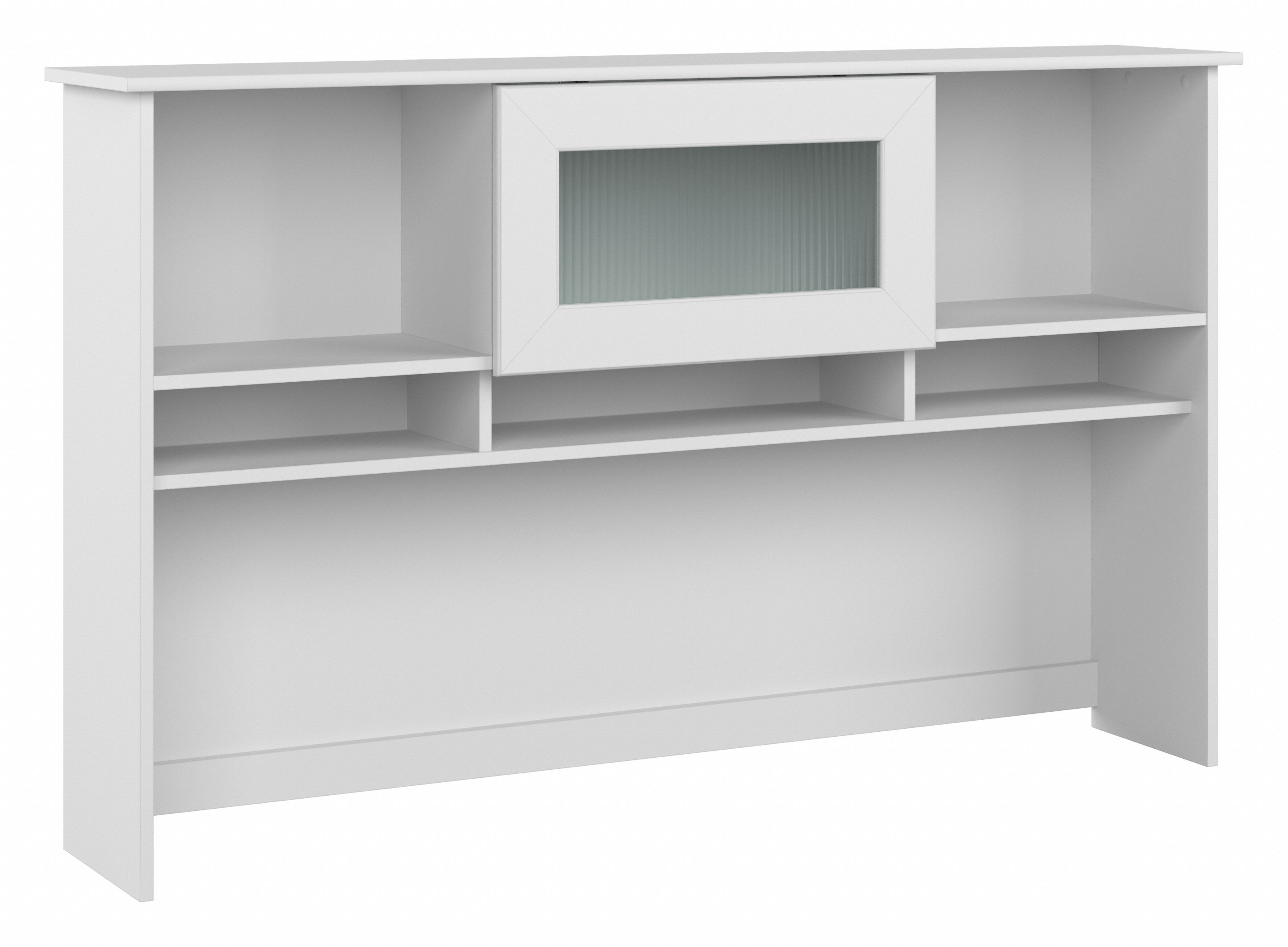Shop Bush Furniture Cabot 60W Desk Hutch 02 WC31931 #color_white
