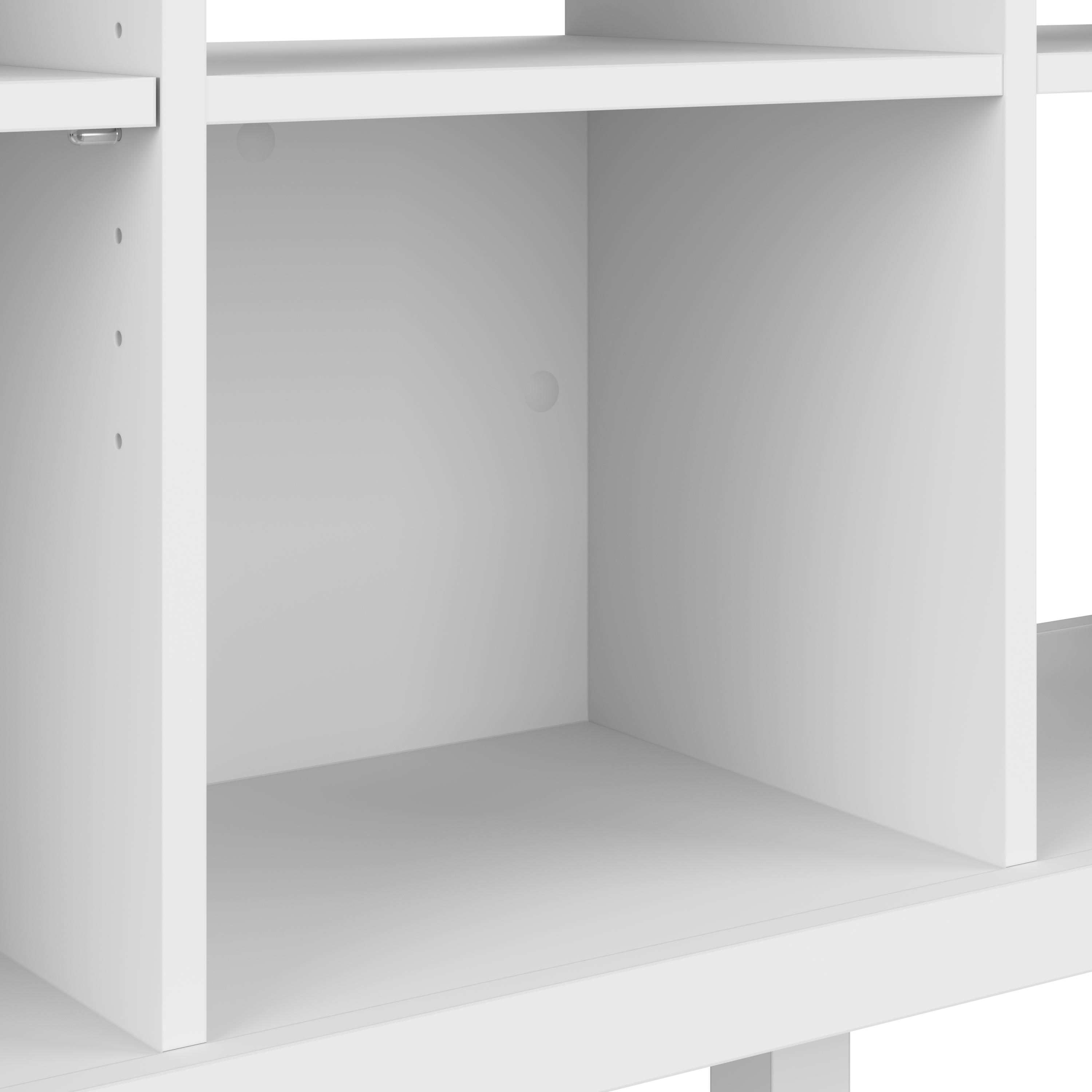 Shop Bush Furniture Broadview 6 Cube Organizer 03 BDB145WH-03 #color_pure white