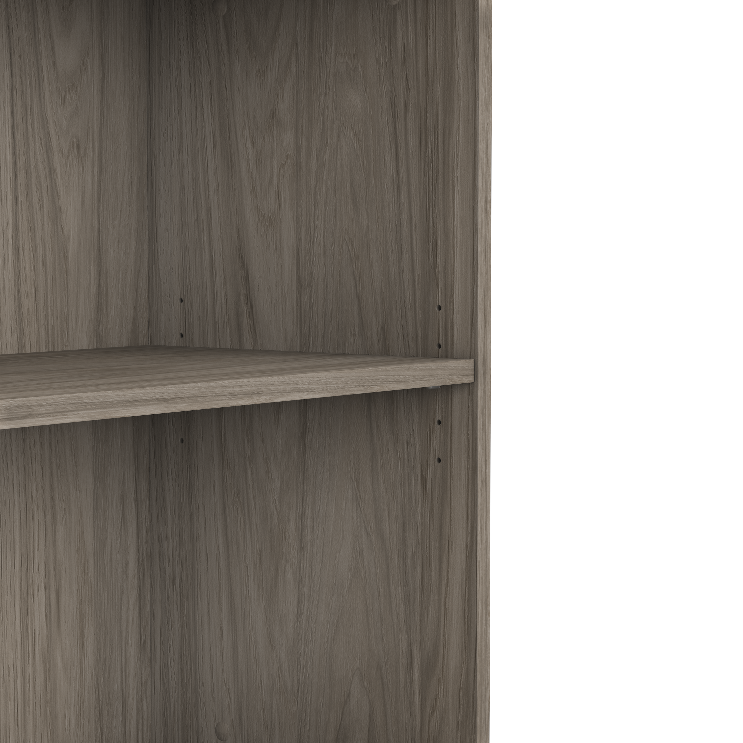 Shop Bush Business Furniture Hybrid Small 2 Shelf Bookcase 03 HY3036MH-Z #color_modern hickory