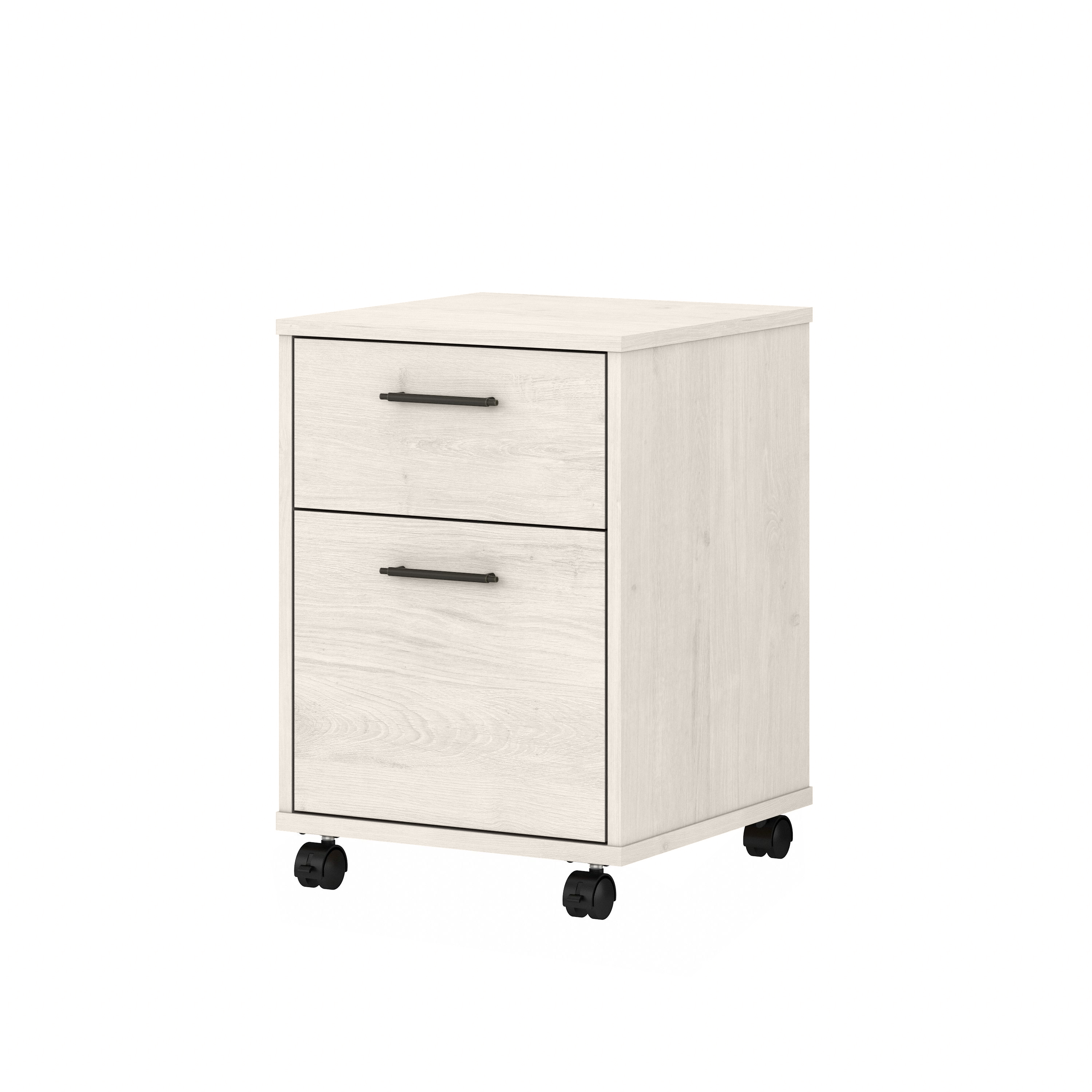 Shop Bush Furniture Key West 2 Drawer Mobile File Cabinet 02 KWF116LW-03 #color_linen white oak