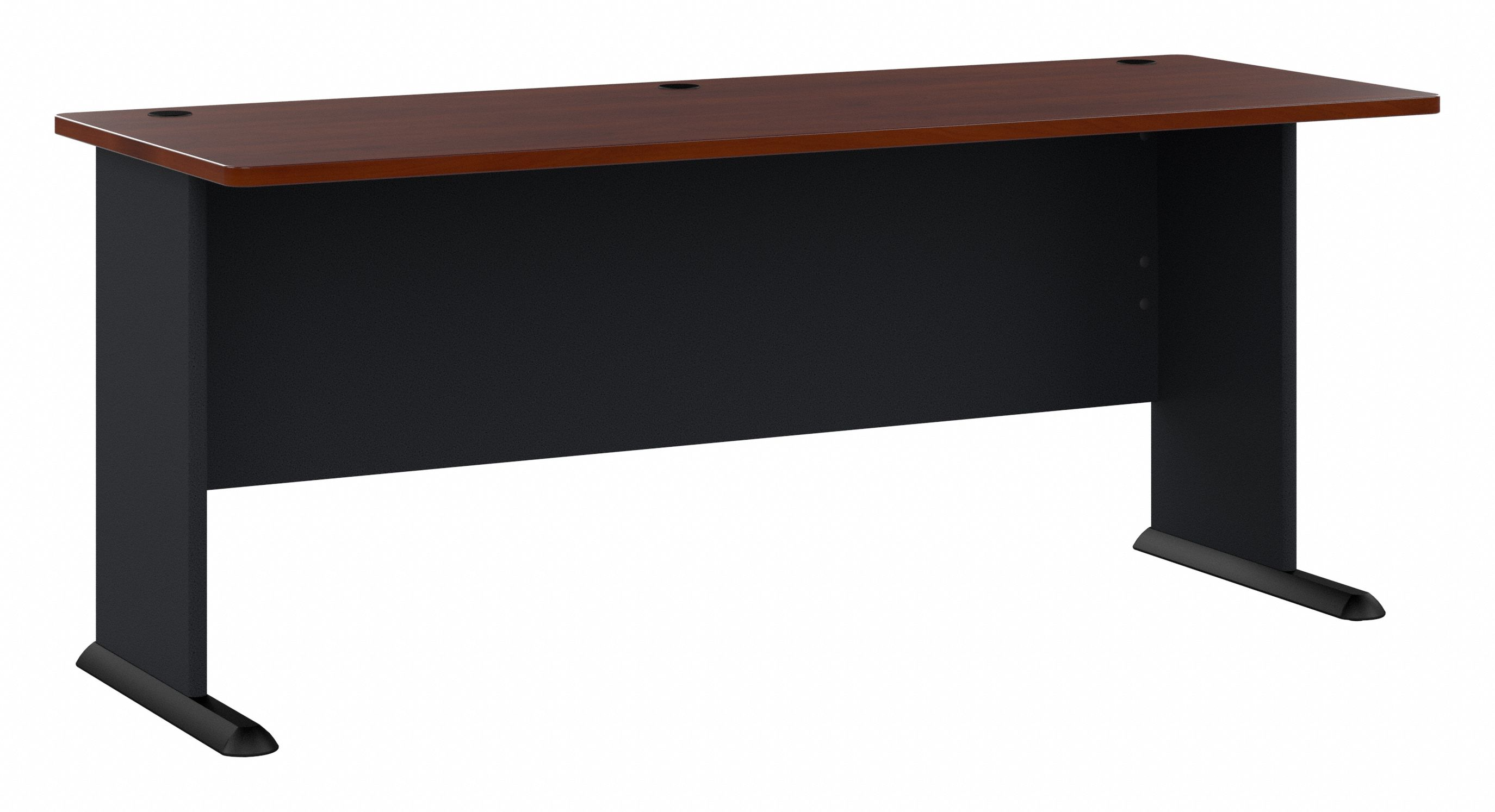 Shop Bush Business Furniture Series A 72W Desk 02 WC94472 #color_hansen cherry/galaxy