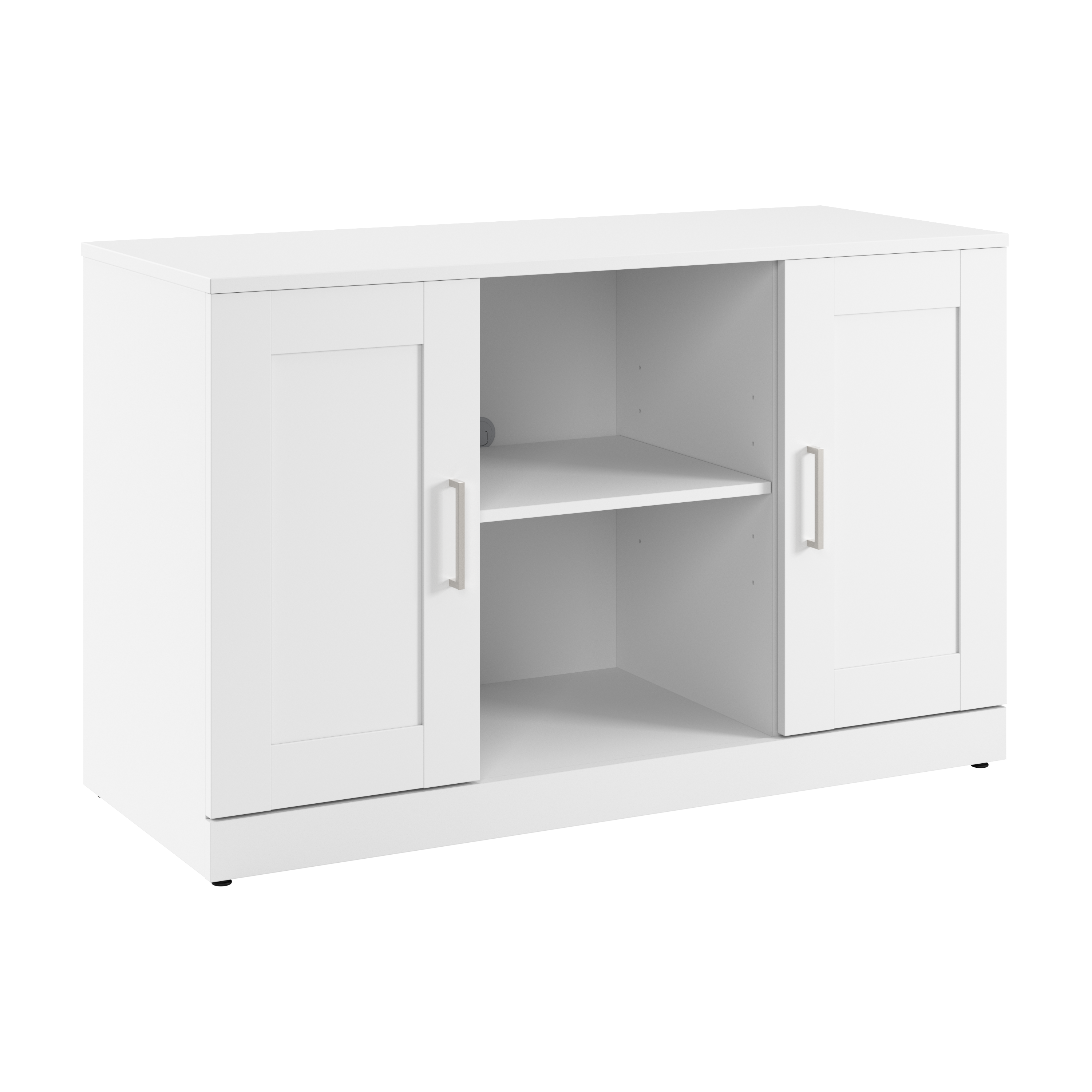 Shop Bush Furniture Hampton Heights 48W TV Stand 02 HHE248WH-Z #color_white