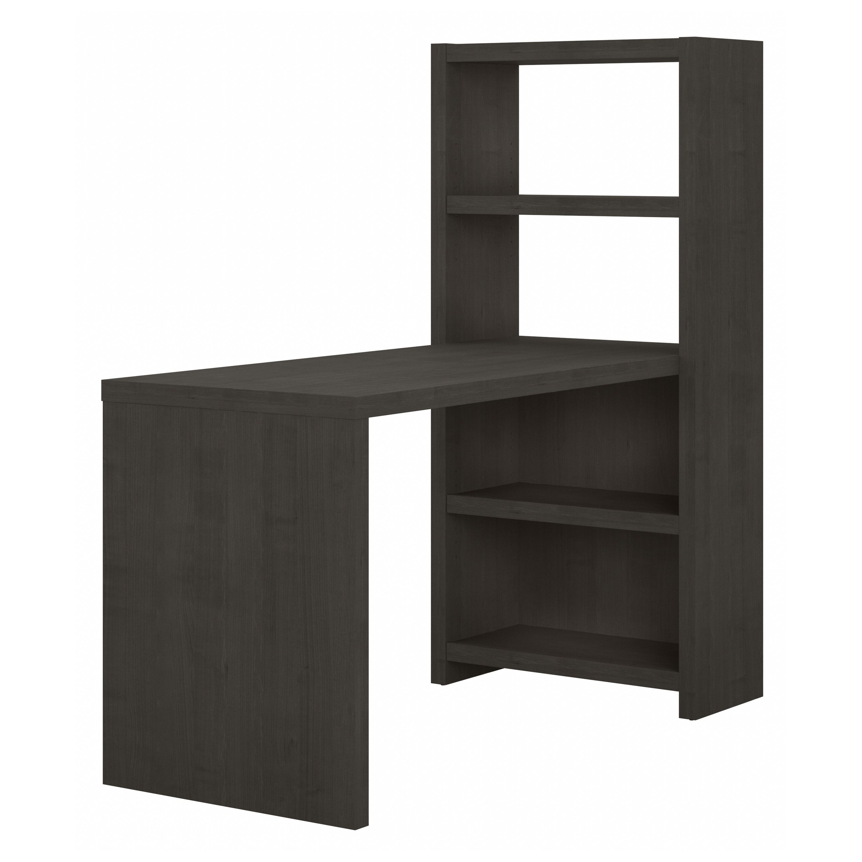 Shop Bush Business Furniture Echo 56W Craft Table 02 ECH023CM #color_charcoal maple