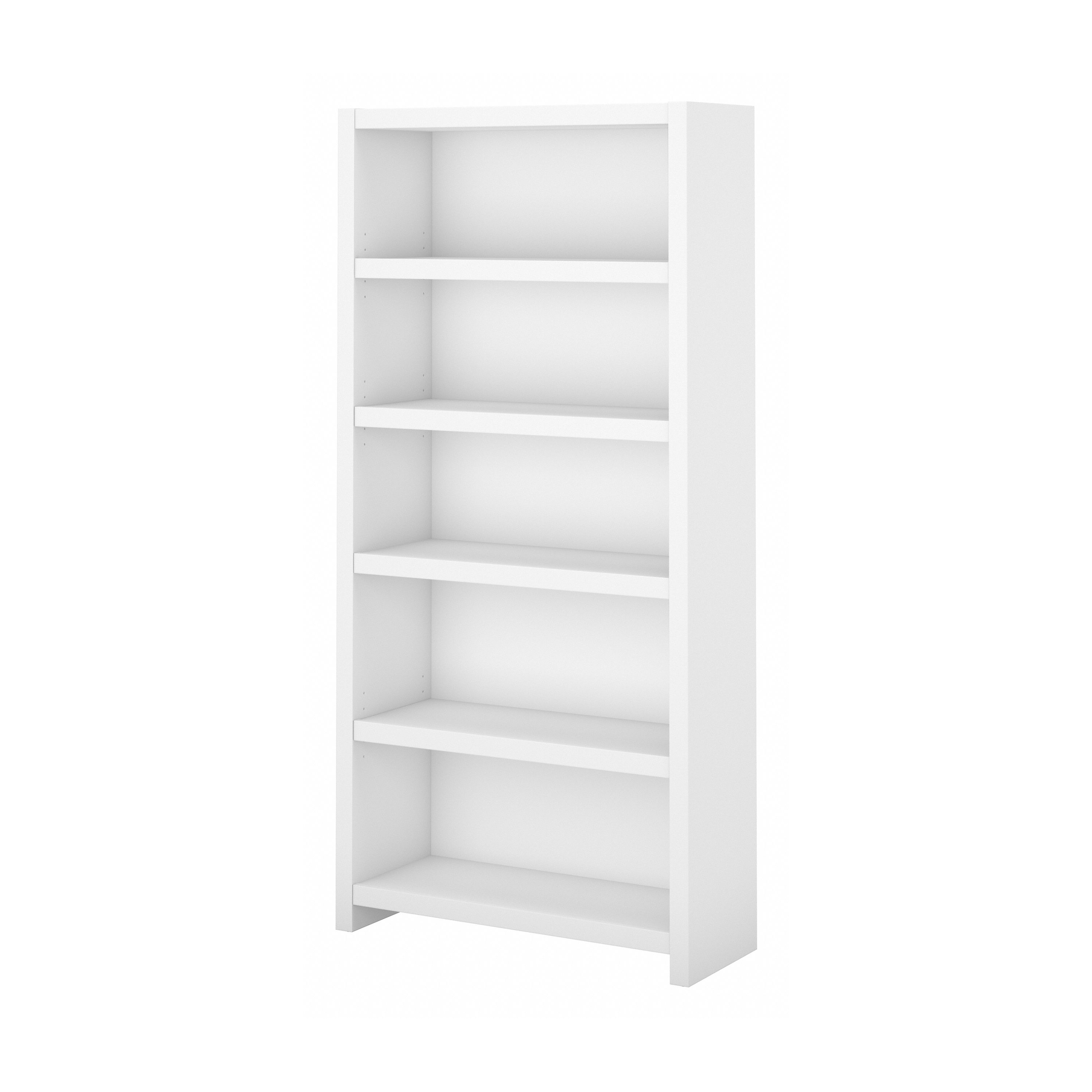 Shop Bush Business Furniture Echo 5 Shelf Bookcase 02 KI60104-03 #color_pure white
