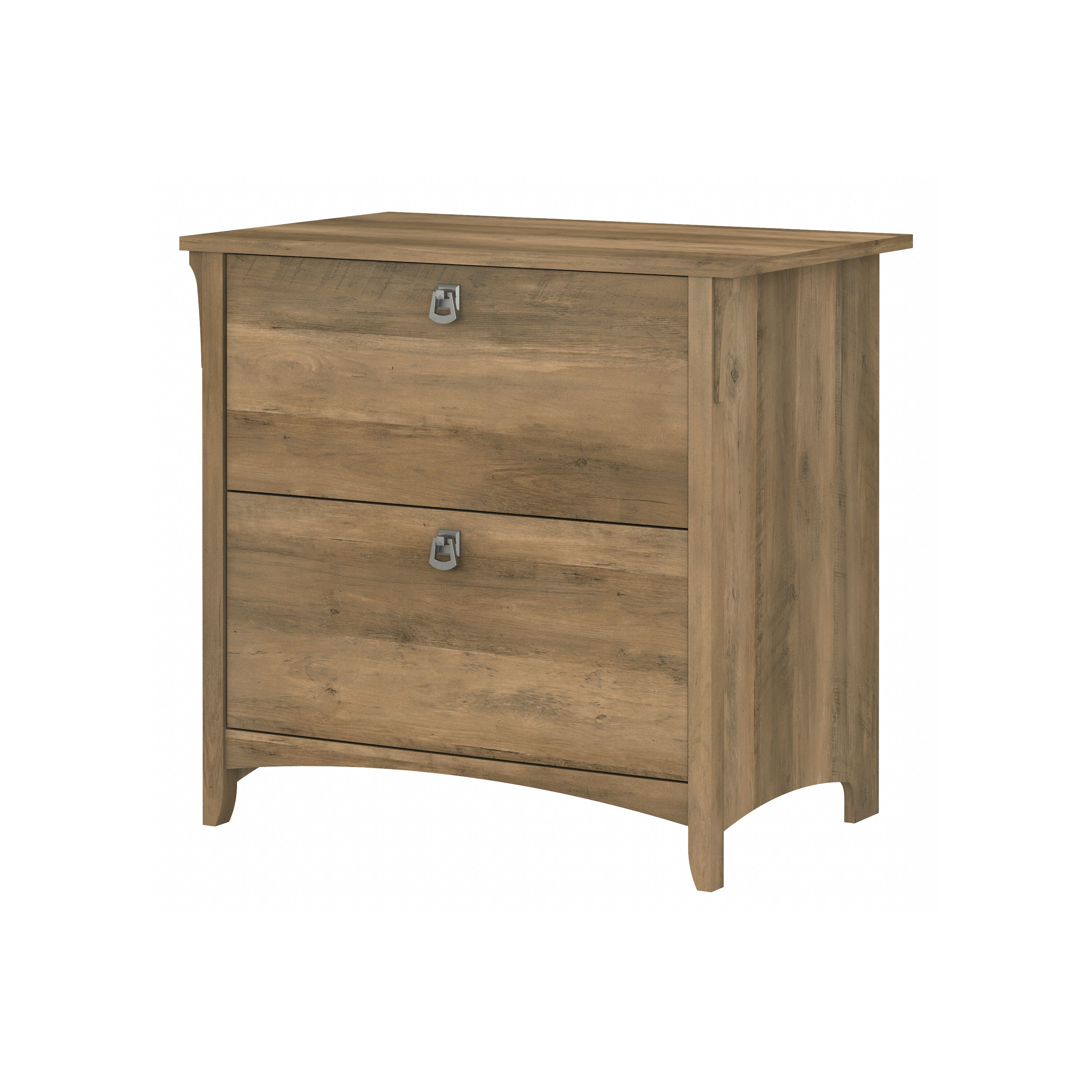 Shop Bush Furniture Salinas 2 Drawer Lateral File Cabinet 02 SAF132RCP-03 #color_reclaimed pine