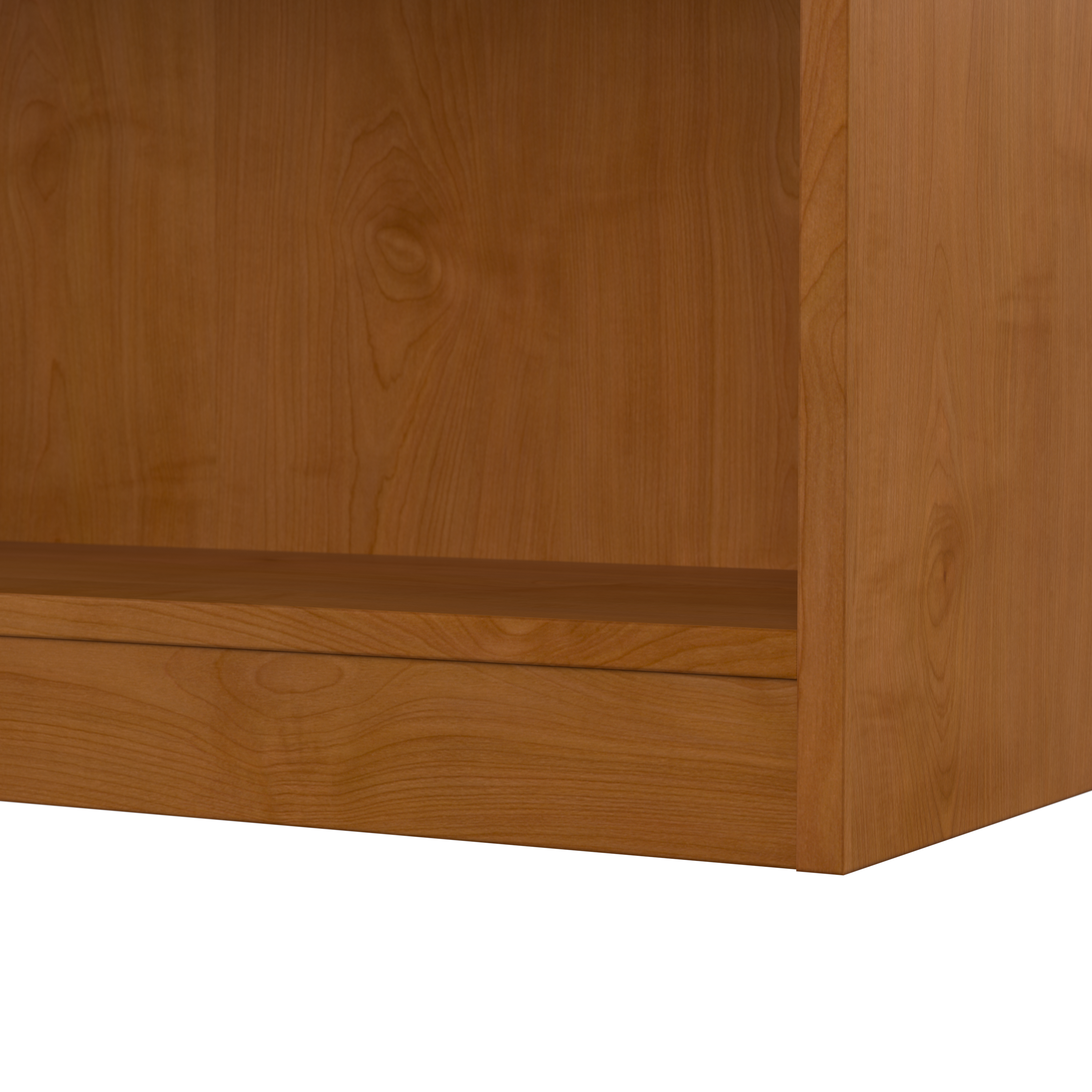 Shop Bush Furniture Universal Small 2 Shelf Bookcase 05 WL12466 #color_natural cherry