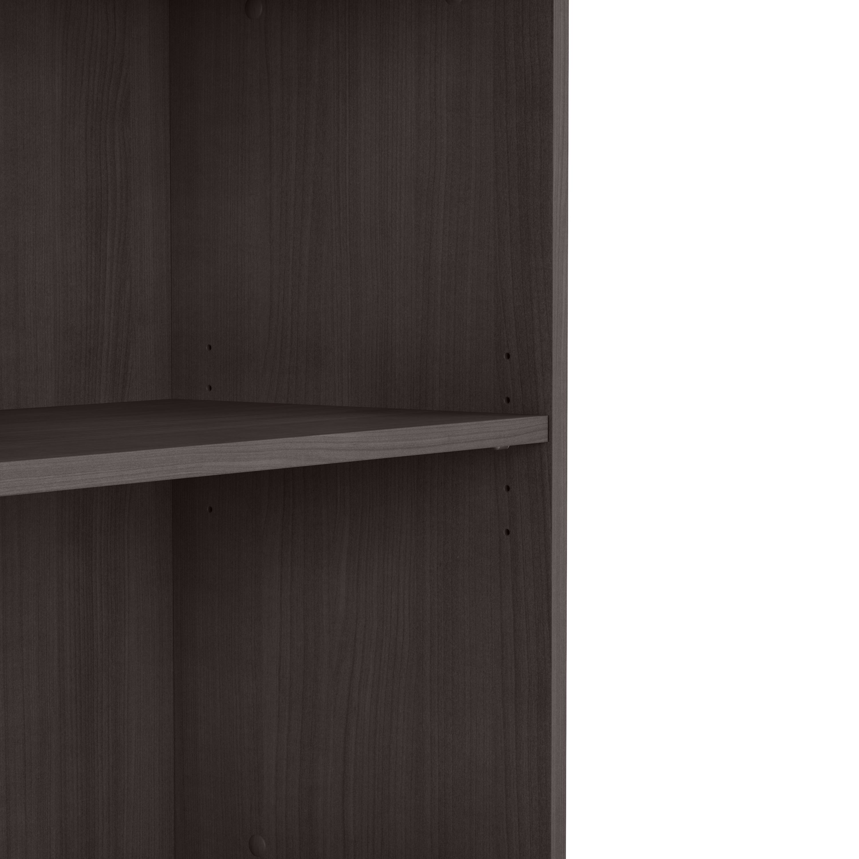 Shop Bush Business Furniture Hybrid Small 2 Shelf Bookcase 03 HY3036SG-Z #color_storm gray