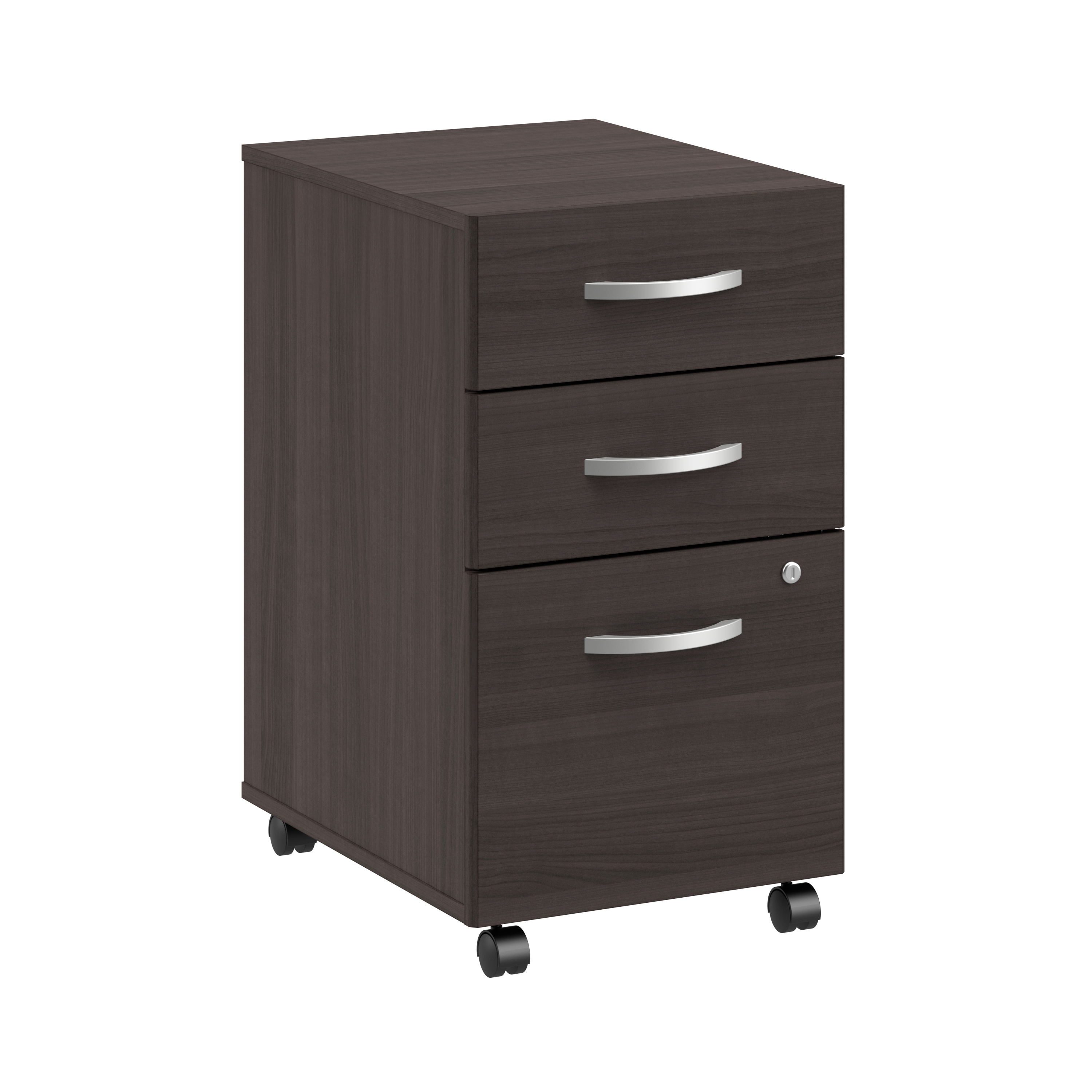 Shop Bush Business Furniture Arrive 3 Drawer Mobile File Cabinet - Assembled 02 ARF116SG-Z #color_storm gray