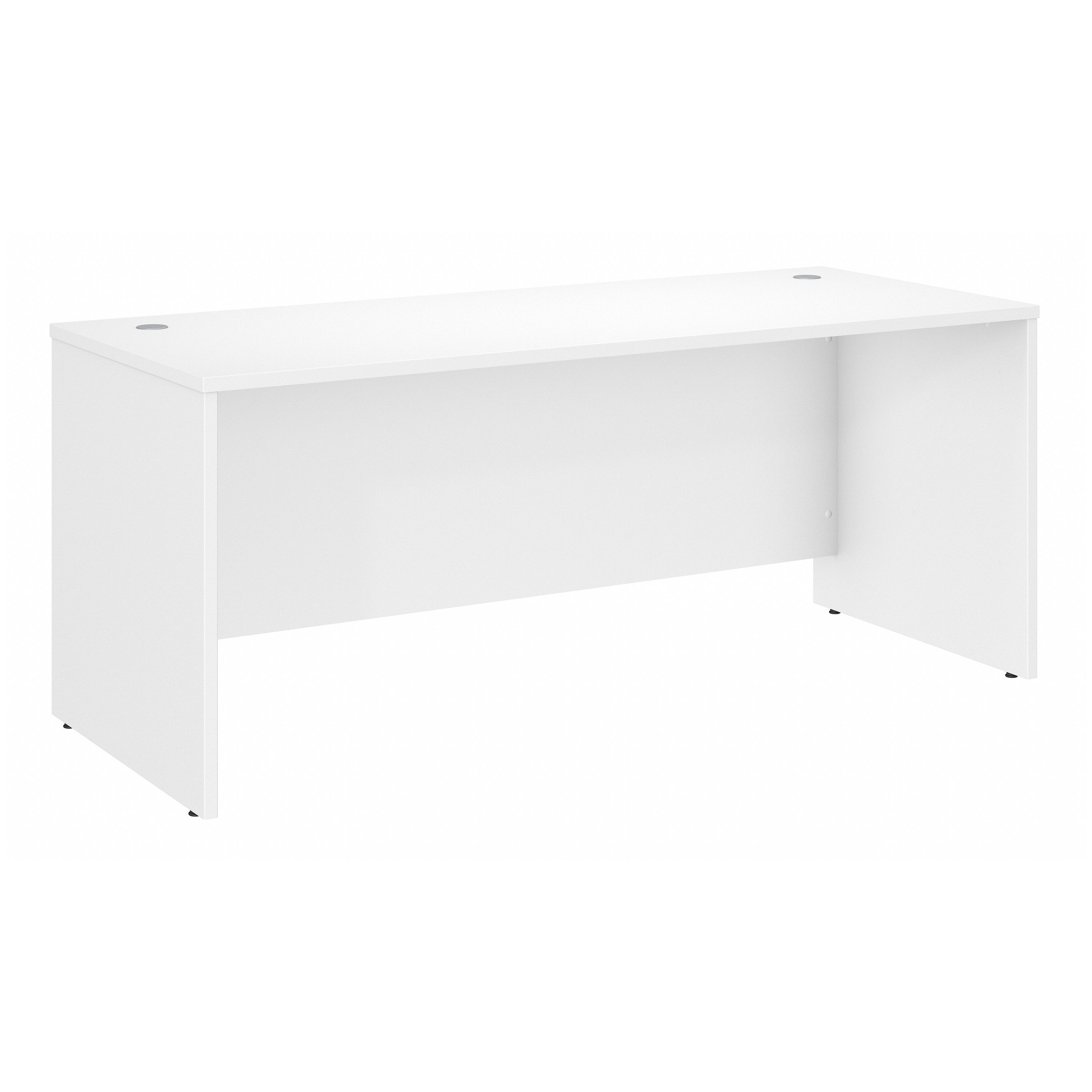 Shop Bush Business Furniture Studio C 72W x 30D Office Desk 02 SCD272WH #color_white