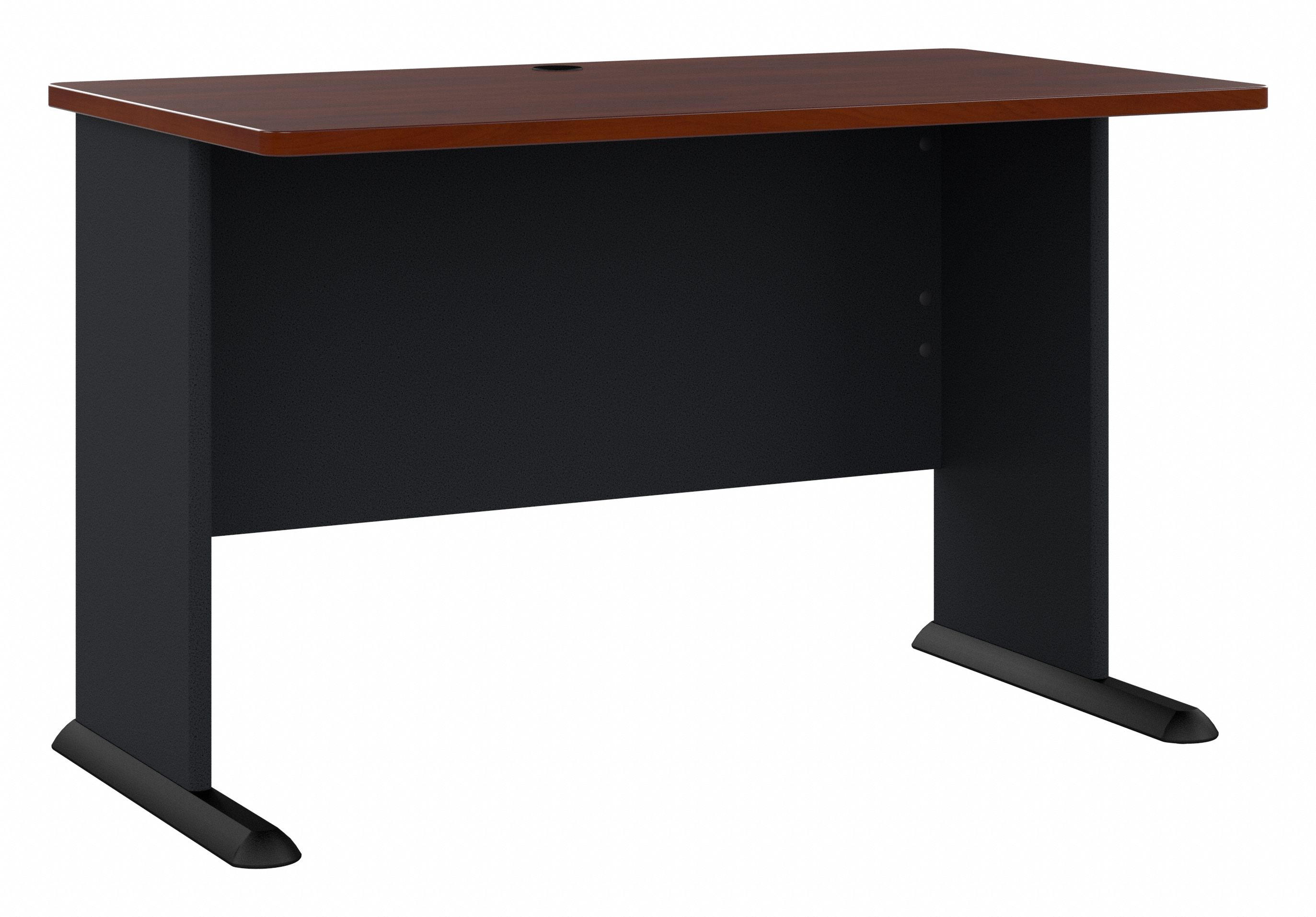 Shop Bush Business Furniture Series A 48W Desk 02 WC90448A #color_hansen cherry/galaxy