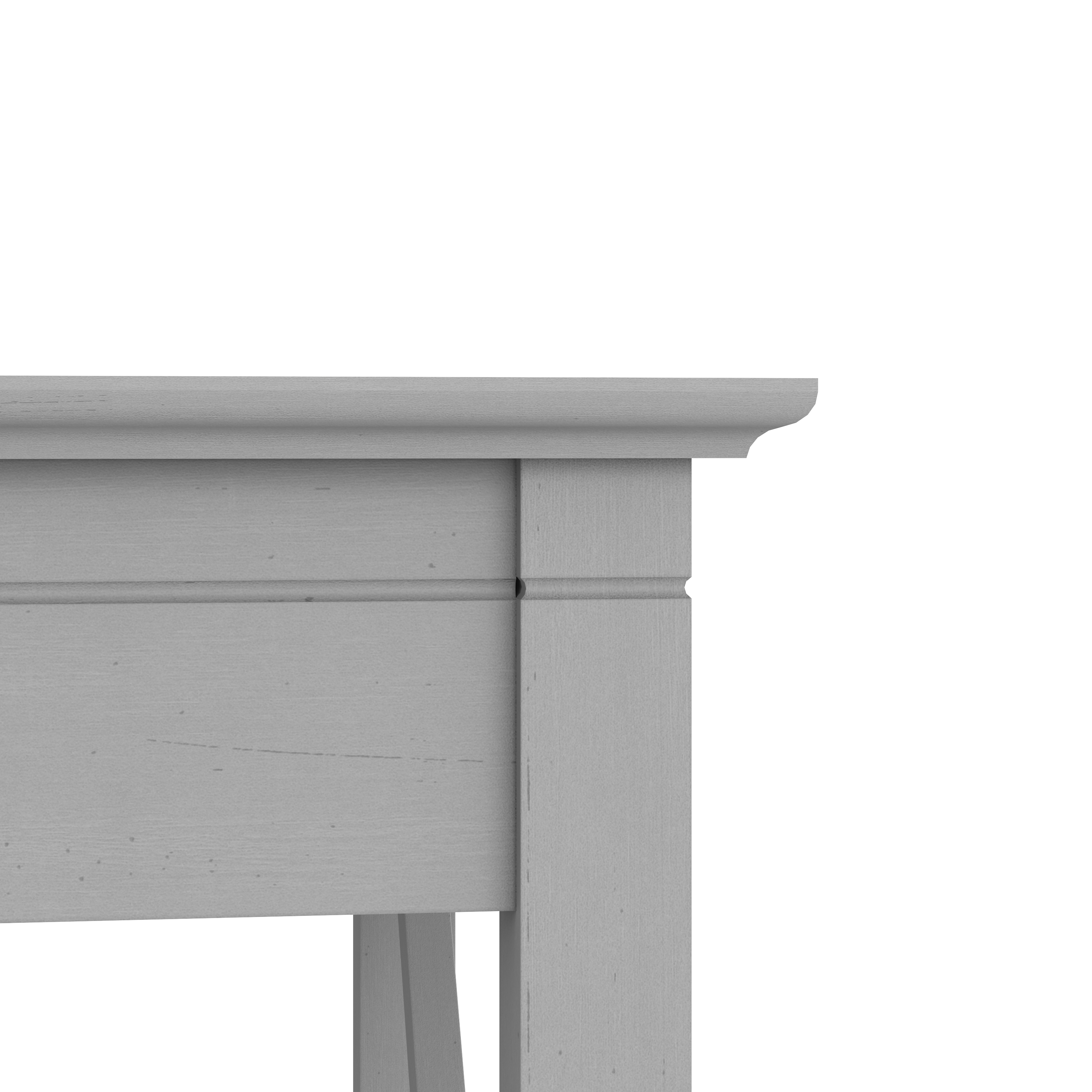 Shop Bush Furniture Key West 60W L Shaped Desk with 2 Drawer Mobile File Cabinet 08 KWS013CG #color_cape cod gray