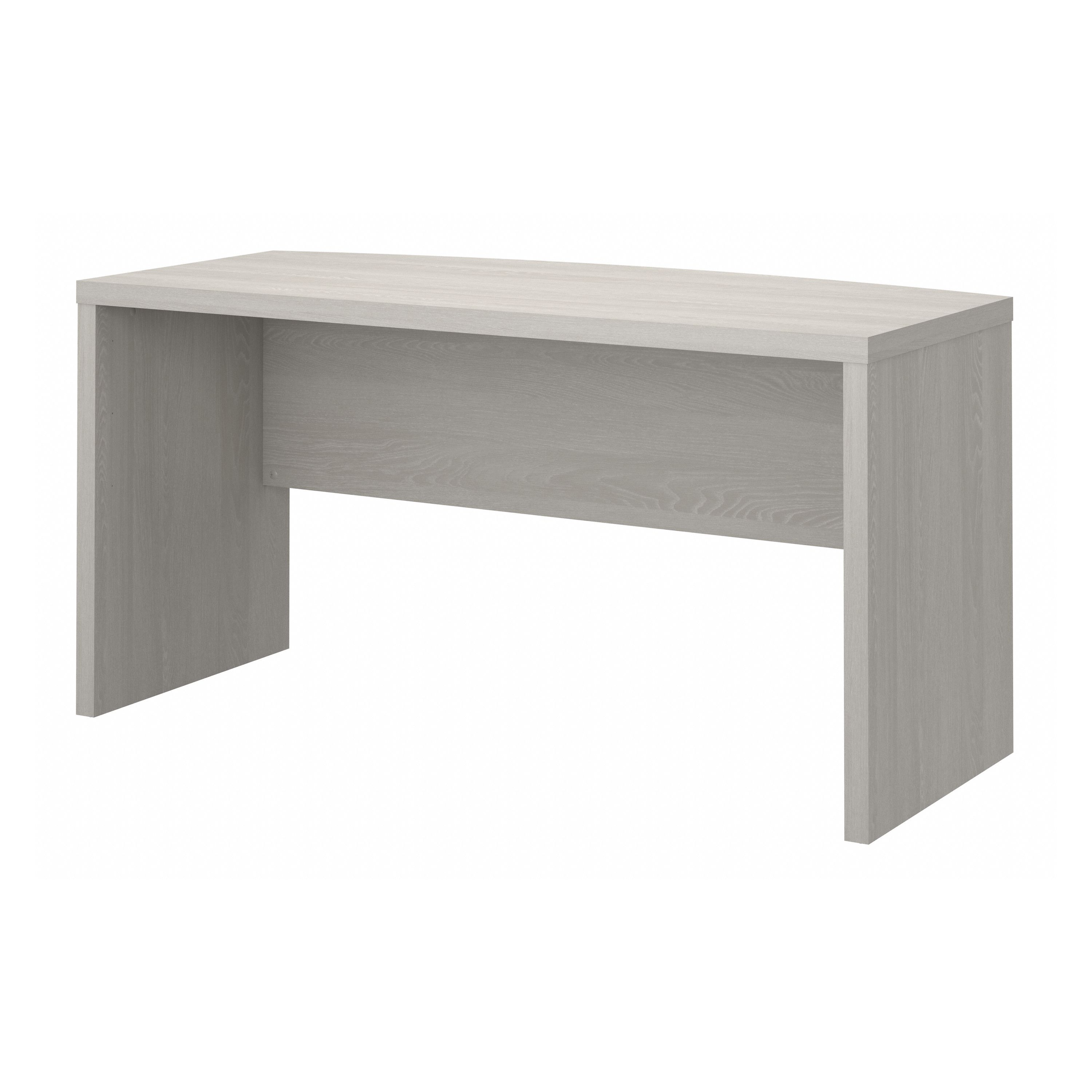 Shop Bush Business Furniture Echo 60W Bow Front Desk 02 KI60205-03 #color_gray sand