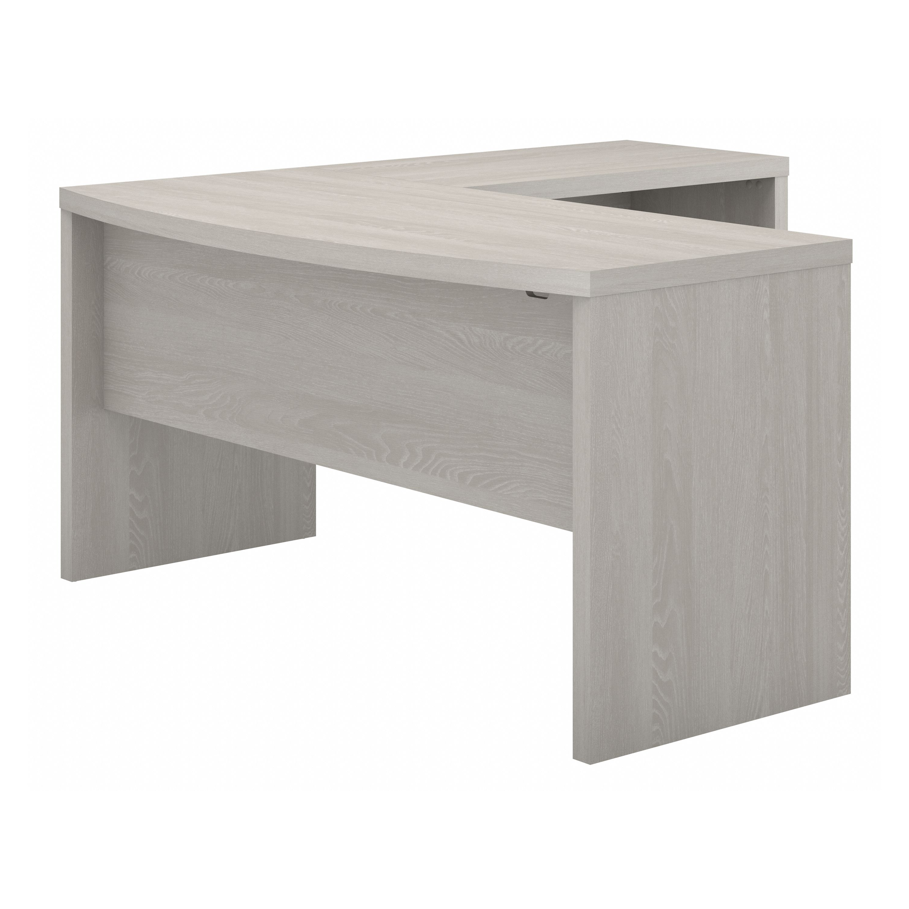 Shop Bush Business Furniture Echo L Shaped Bow Front Desk 02 ECH025GS #color_gray sand