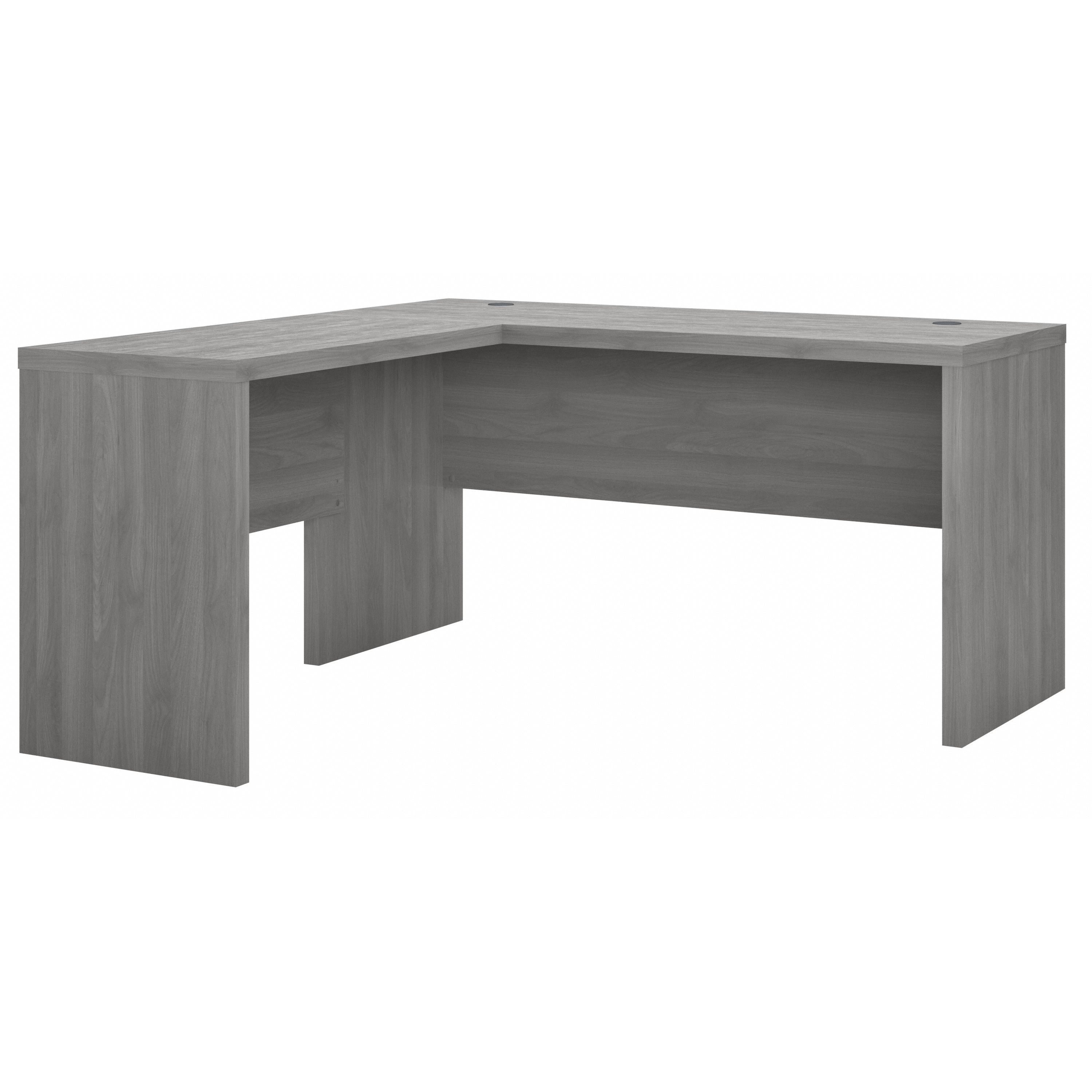Shop Bush Business Furniture Echo L Shaped Desk 02 ECH026MG #color_modern gray
