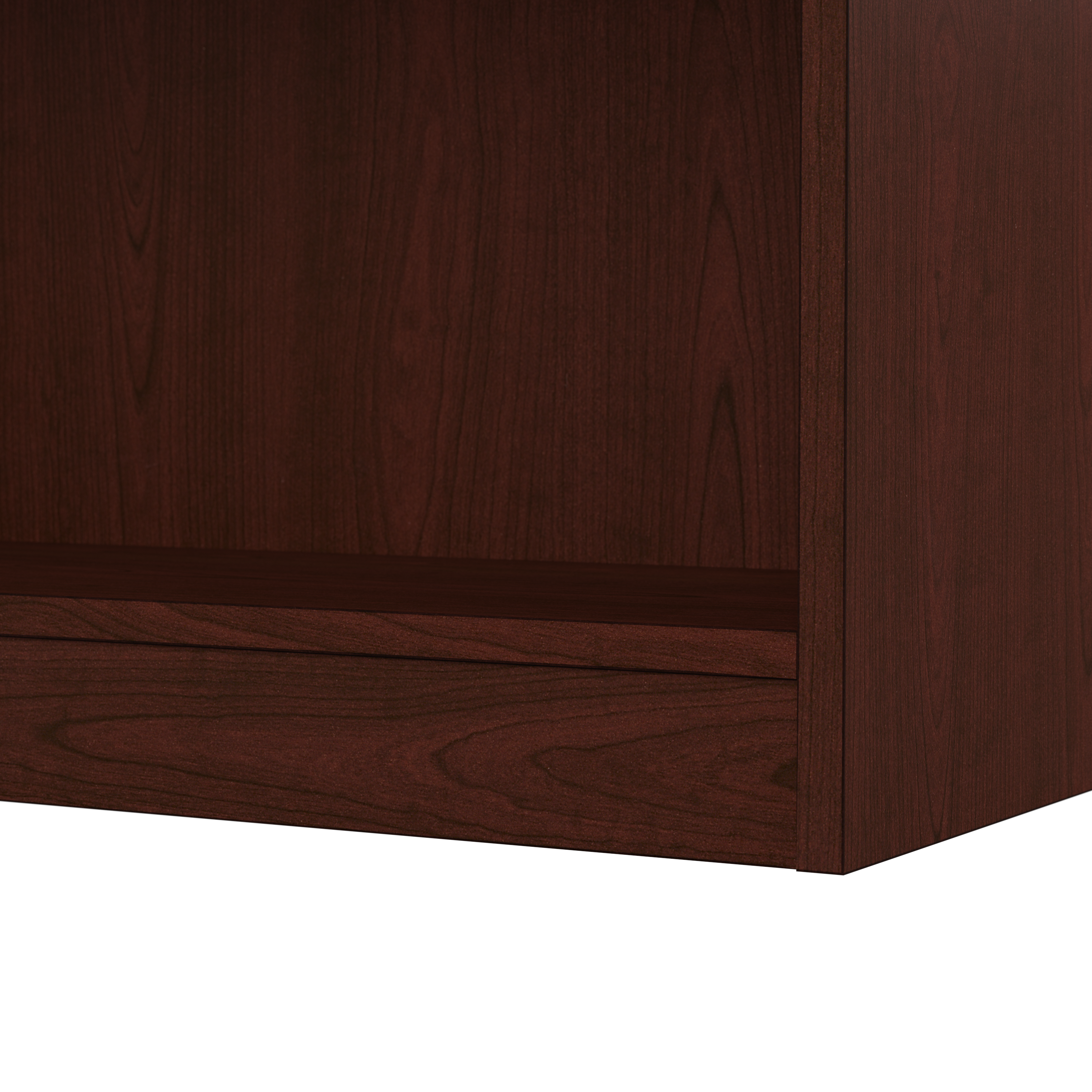 Shop Bush Furniture Universal Small 2 Shelf Bookcase 05 WL12447 #color_vogue cherry