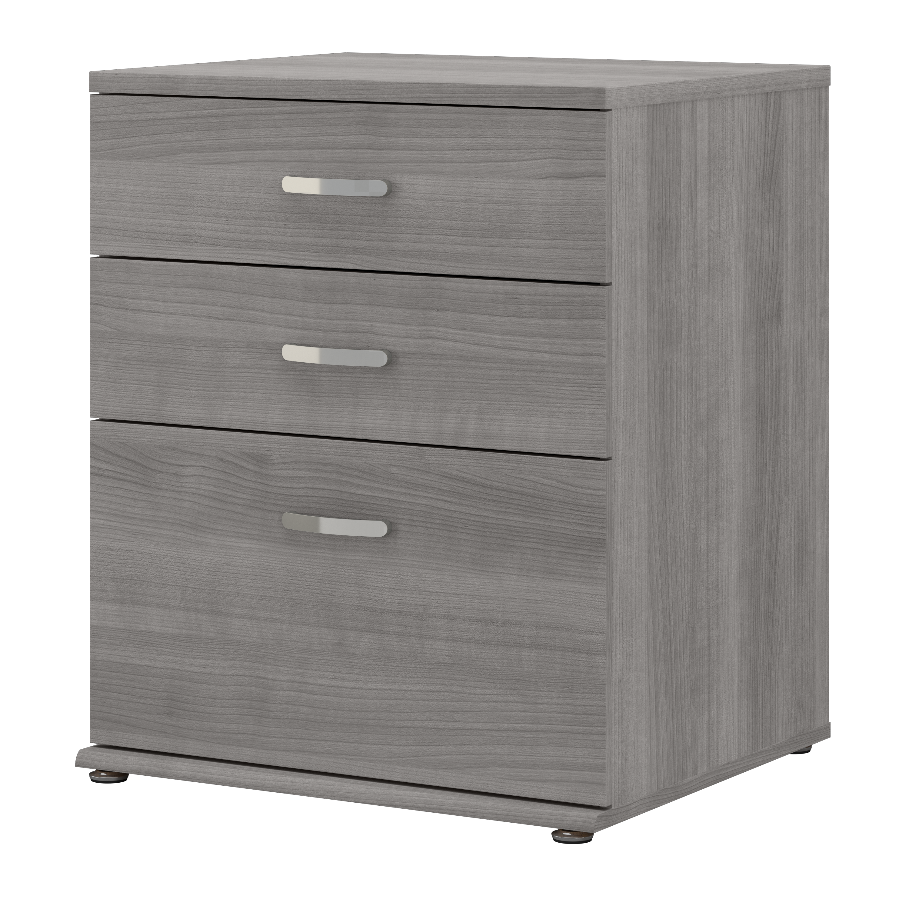 Shop Bush Business Furniture Universal Floor Storage Cabinet with Drawers 02 UNS328PG #color_platinum gray