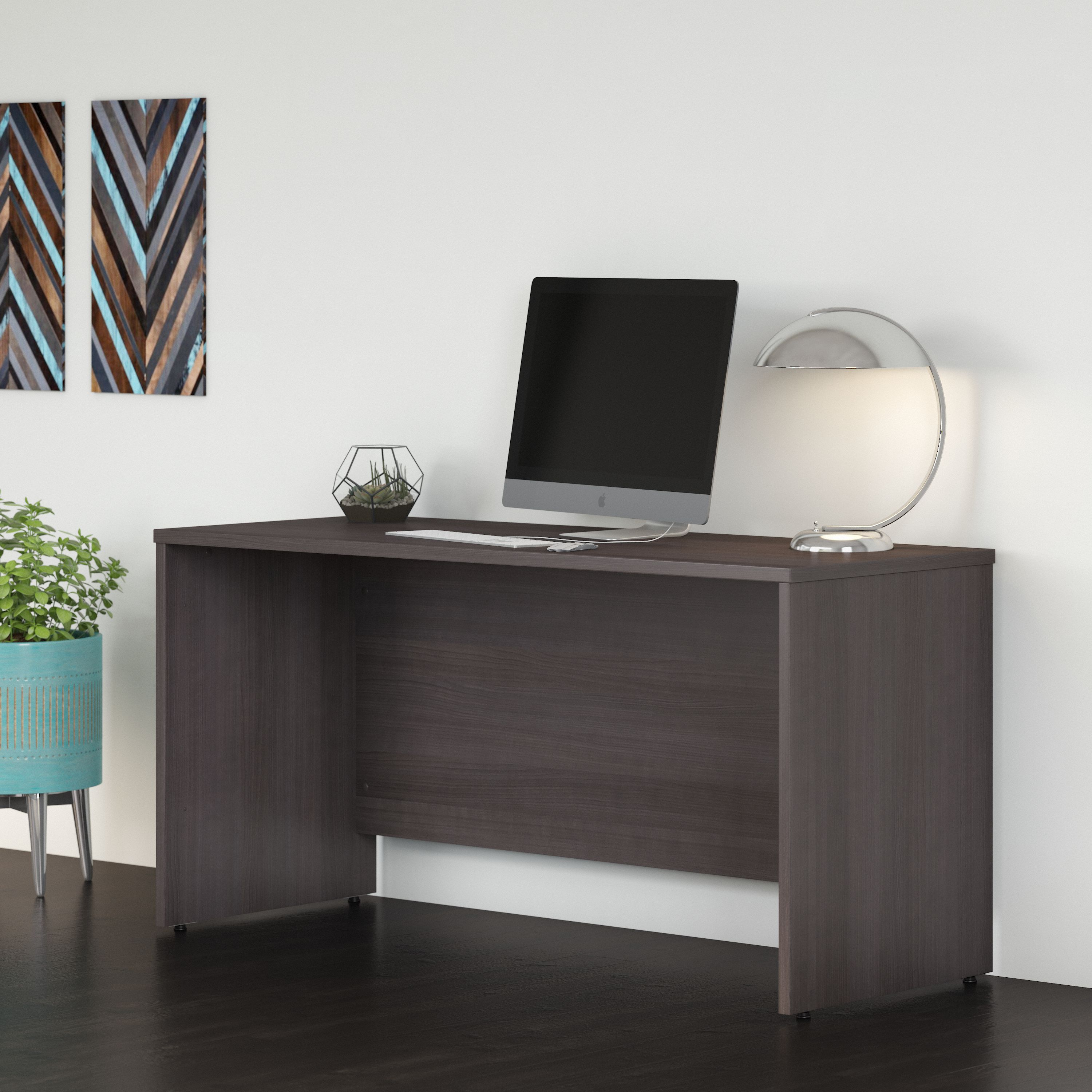 Shop Bush Business Furniture Studio C 60W x 24D Credenza Desk 01 SCD360SG #color_storm gray