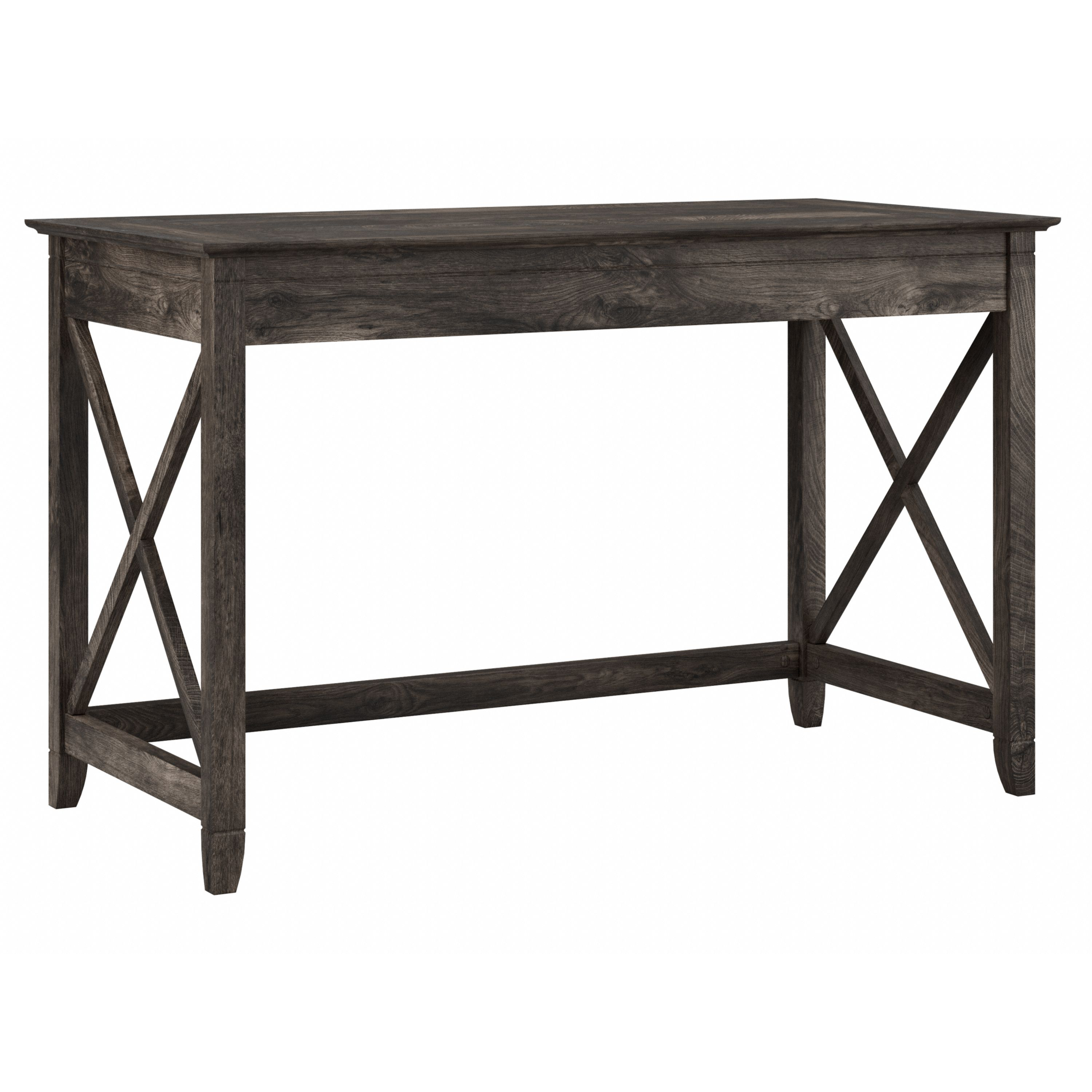Shop Bush Furniture Key West 48W Writing Desk 02 KWD148GH-03 #color_dark gray hickory