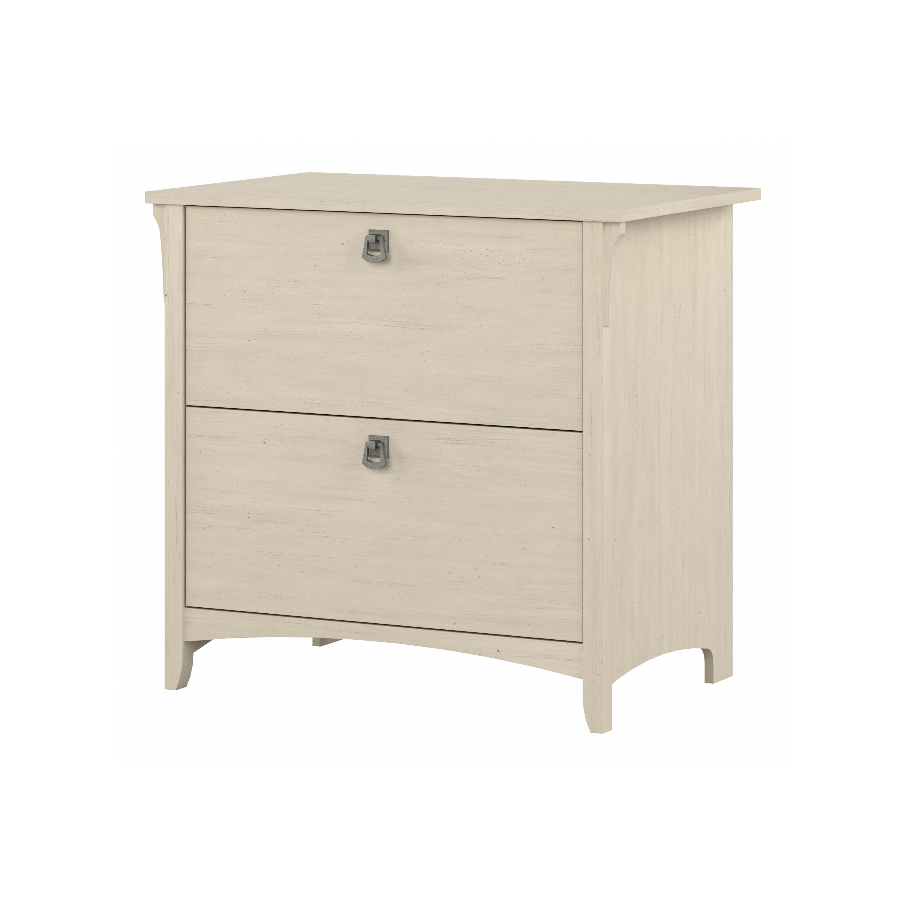 Shop Bush Furniture Salinas 2 Drawer Lateral File Cabinet 02 SAF132AW-03 #color_antique white