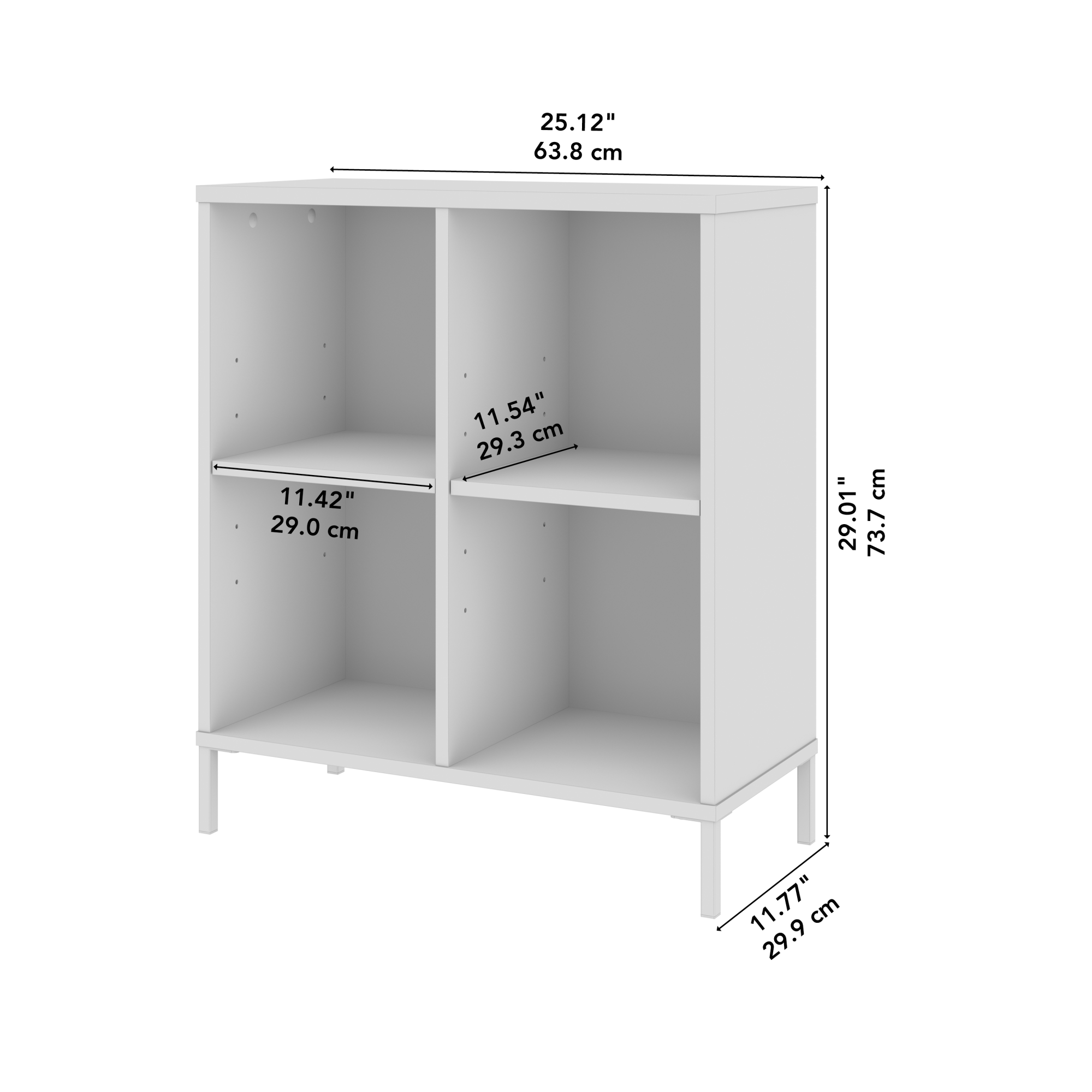 Bush Home Soho 4 Cube Organizer