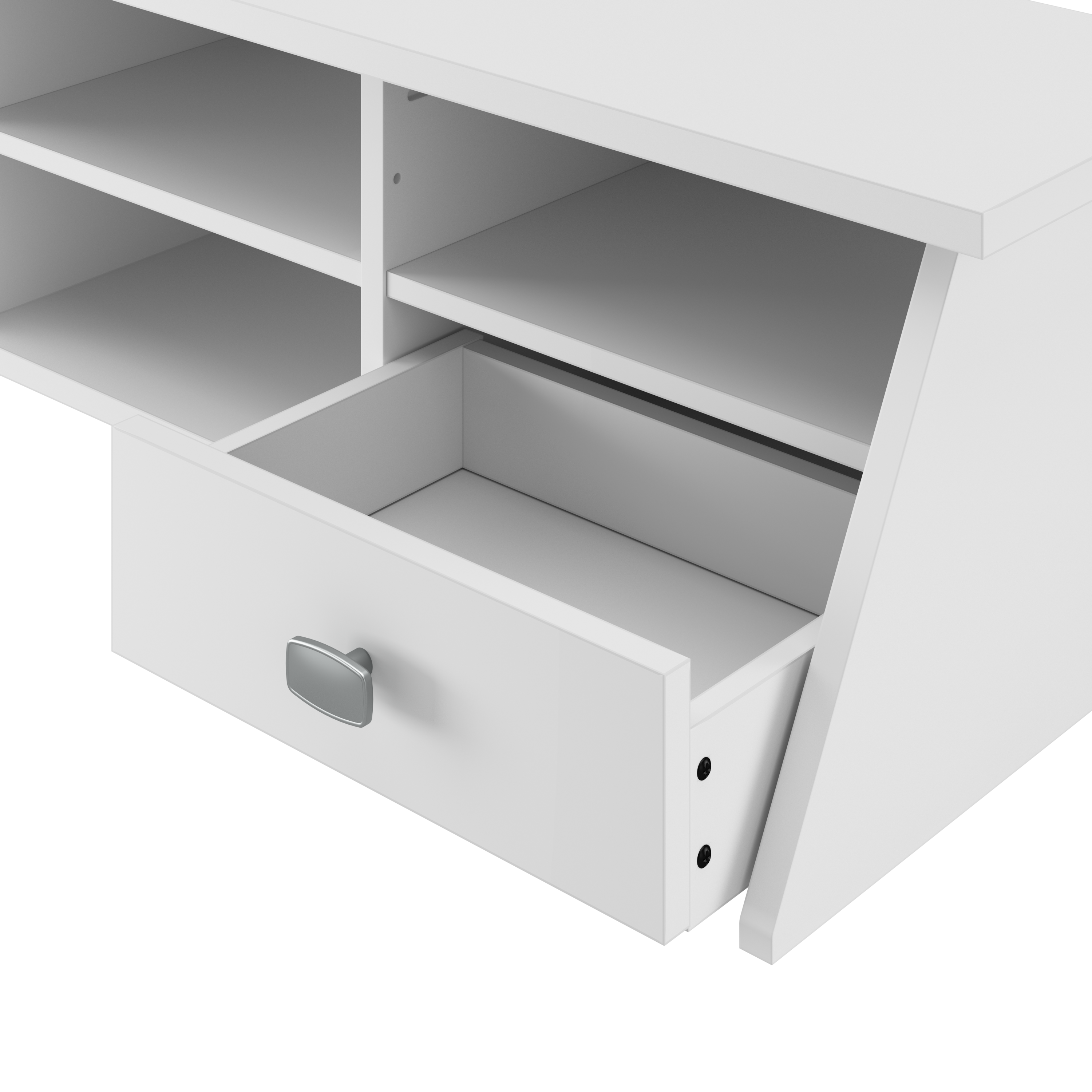 Shop Bush Furniture Broadview Desktop Organizer 03 BDH154WH-03 #color_pure white