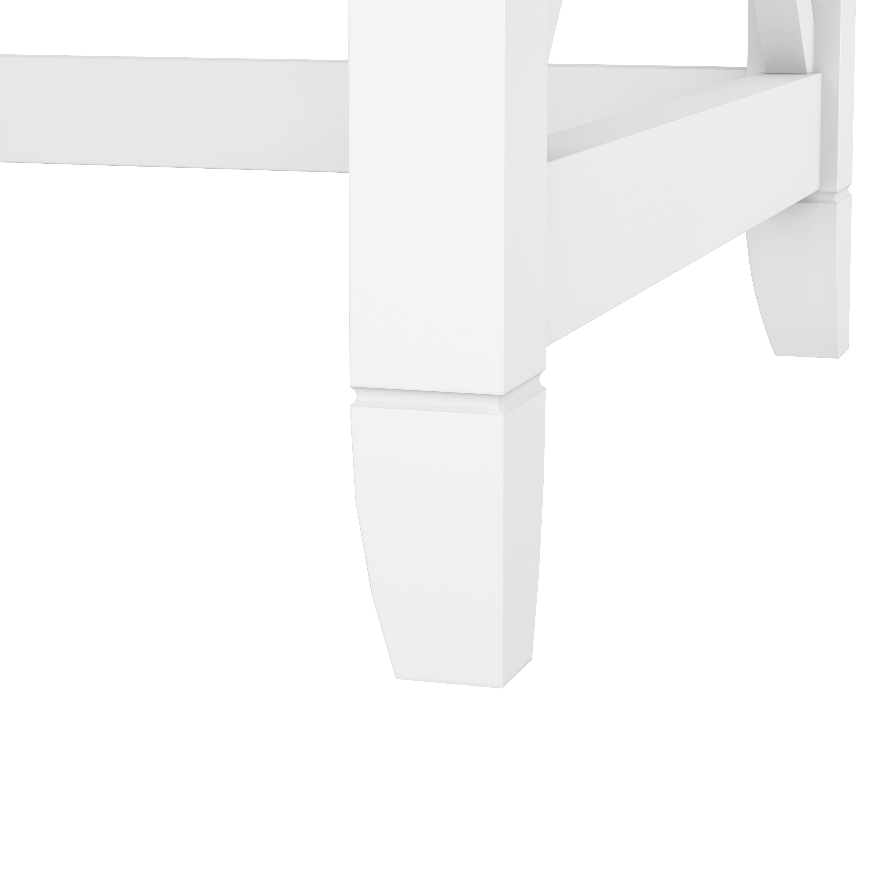 Shop Bush Furniture Key West 60W L Shaped Desk 04 KWD160G2W-03 #color_shiplap gray/pure white